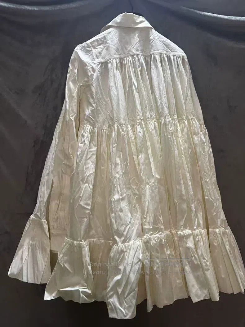 Valentino Valentino White large swing shirt dress Size XXS / US 00 / IT 34 - 2 Thumbnail