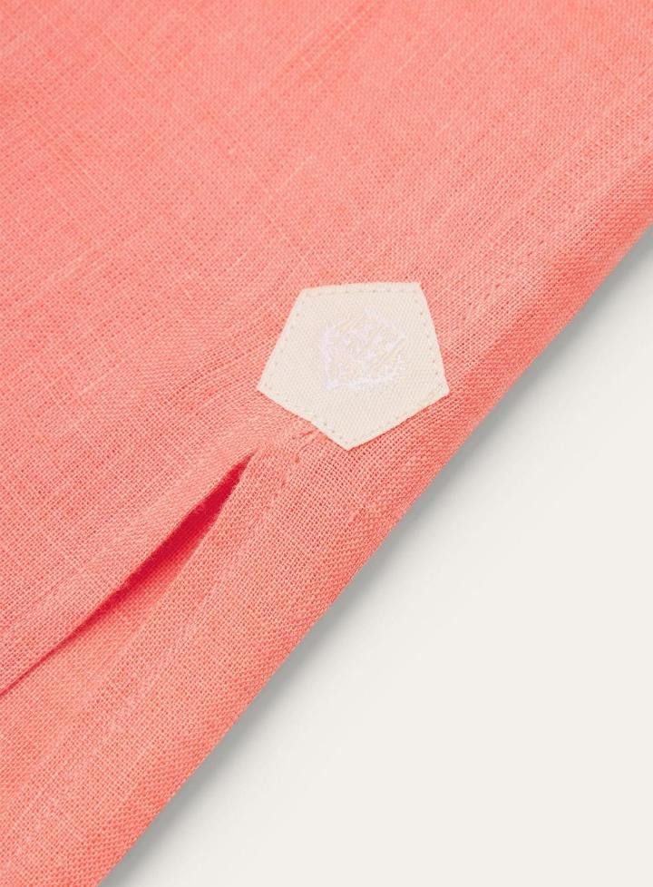 Loro Piana o1srvl11e0526 FAP3840 Lora Dress in Peach Candle Size XS / US 0-2 / IT 36-38 - 7 Thumbnail