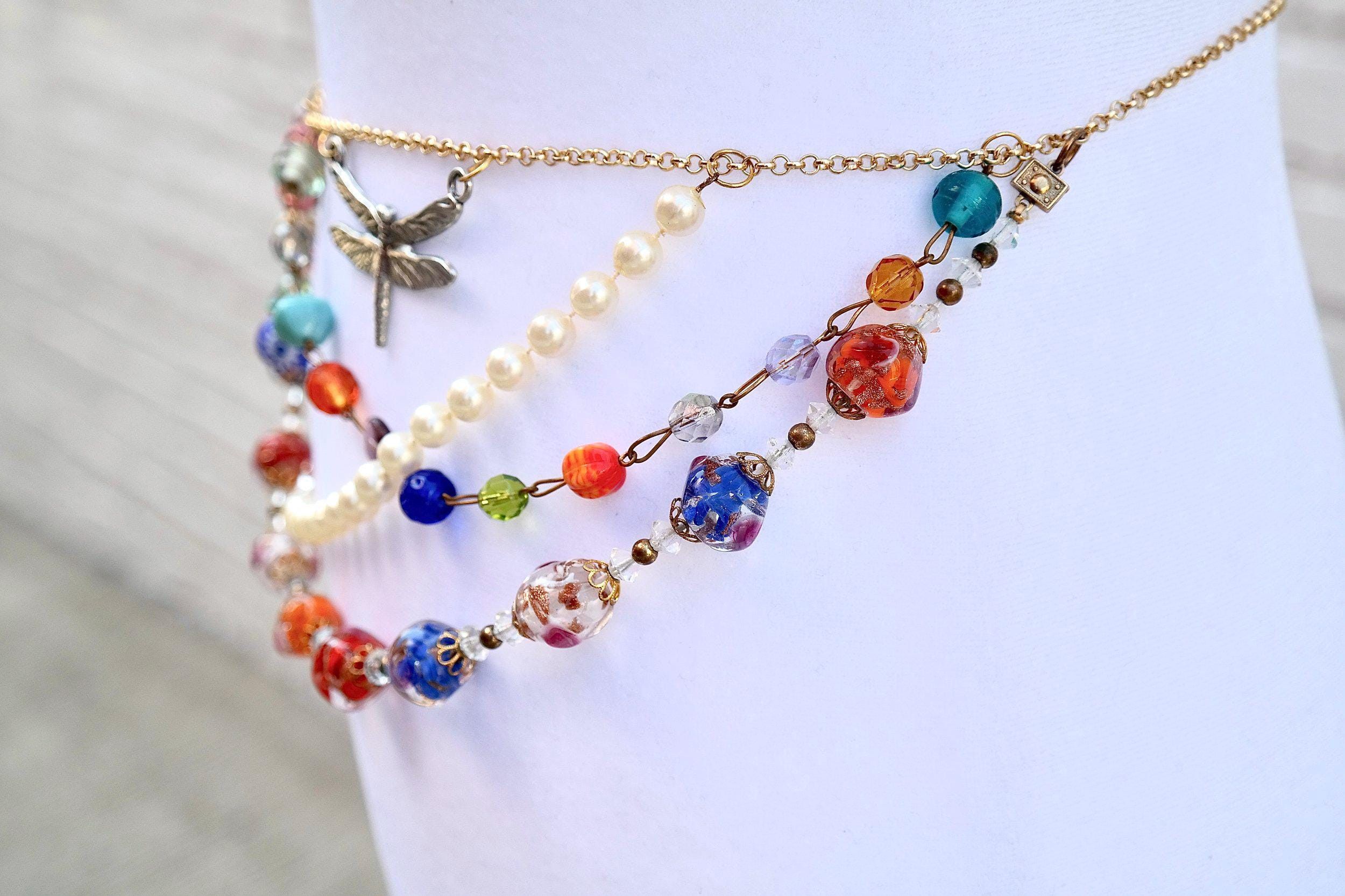Handmade Colorful Moth Waist Chain Size ONE SIZE - 6 Thumbnail