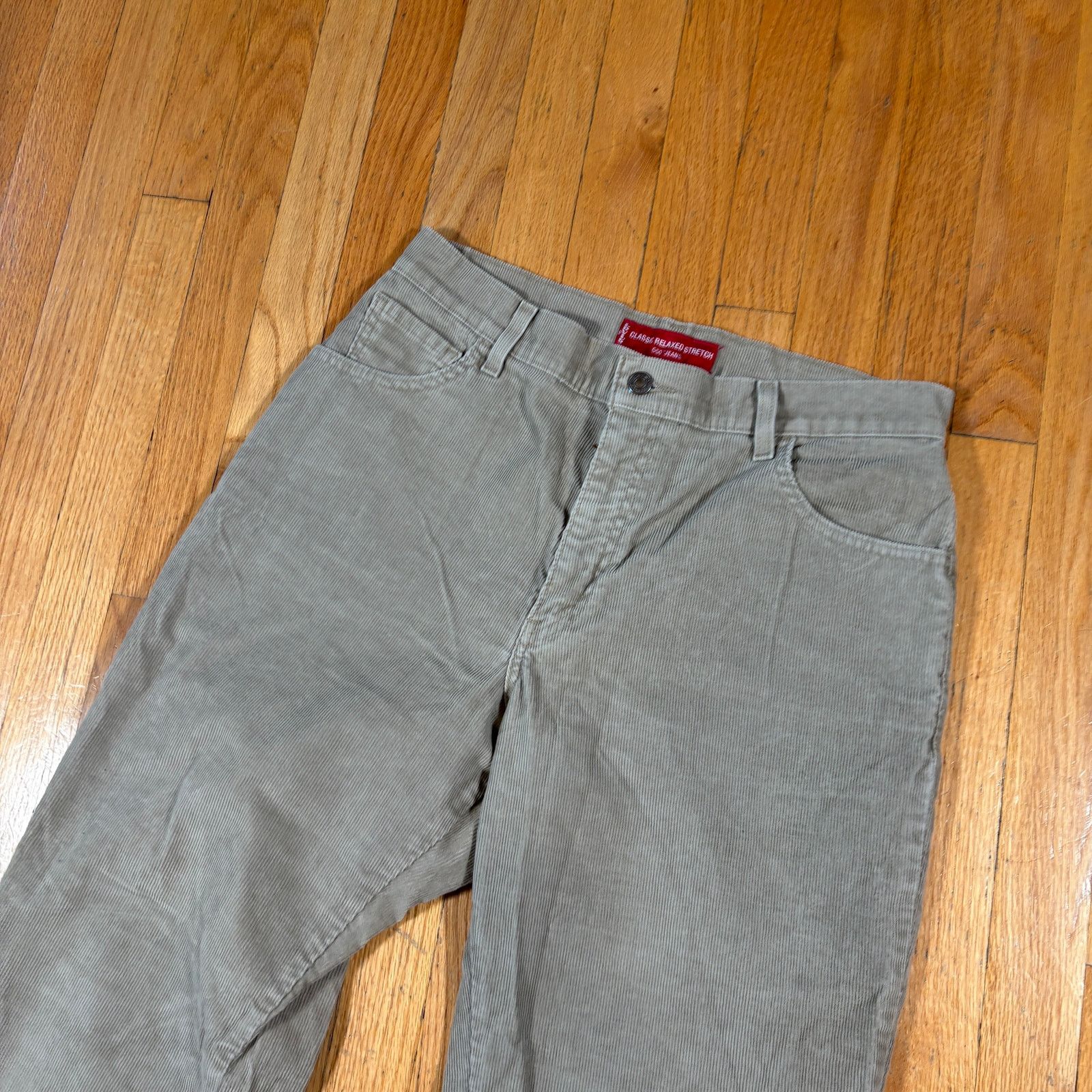 Levi's Vintage Y2K Levi's 550 Corduroys 32x29 Size US 32 / EU 48 - 2 Thumbnail