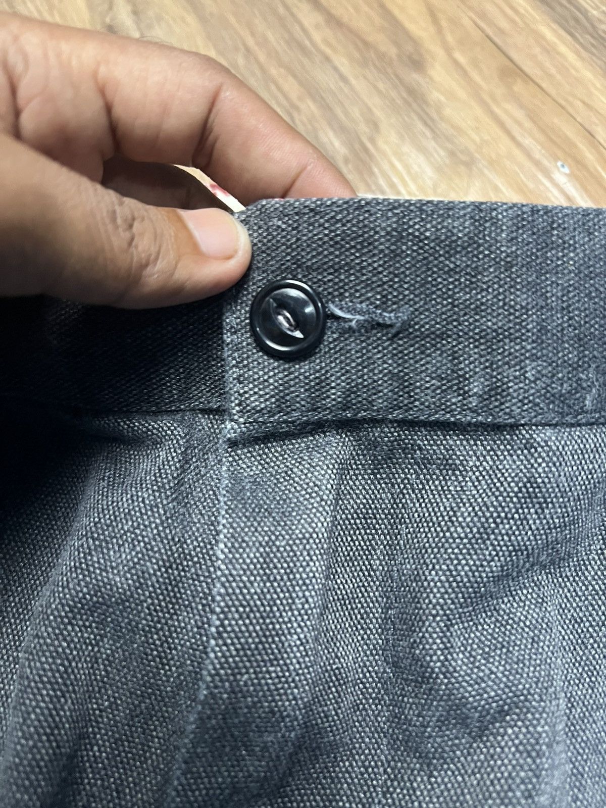 CAT'S PAW Cat's Paw Workwear Grey Duck Canvas Pants (43) Size US 33 - 6 Thumbnail