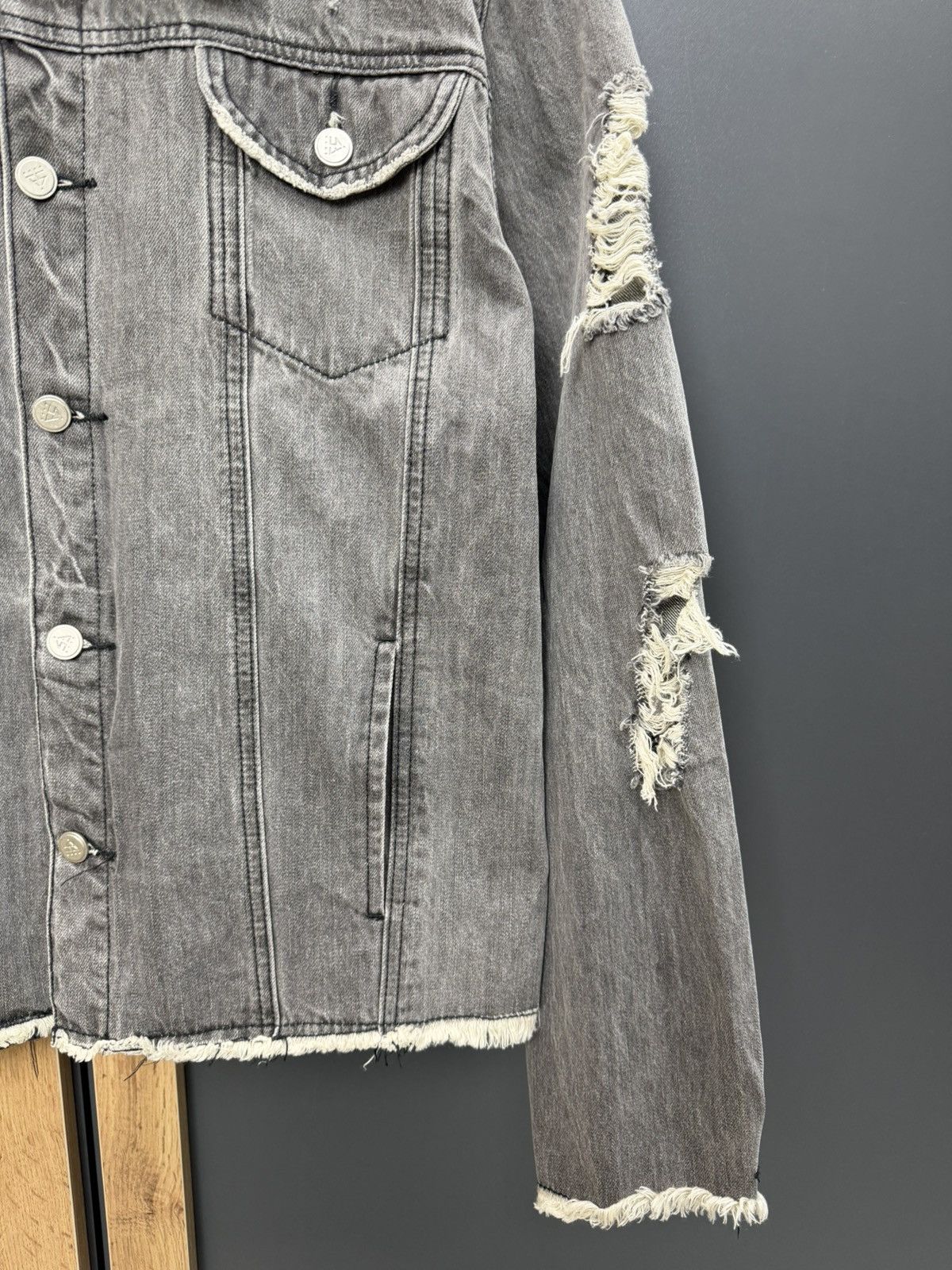 Other Smoking Time Snake Graphic Denim Jacket Size US M / EU 48-50 / 2 - 4 Thumbnail