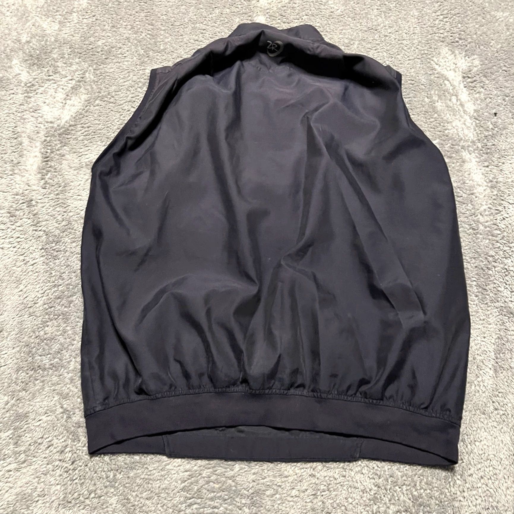 Vintage Zero Restriction Golf Vest Full Zip Mens Medium Blue Bull Performance Size US M / EU 48-50 / 2 - 3 Thumbnail