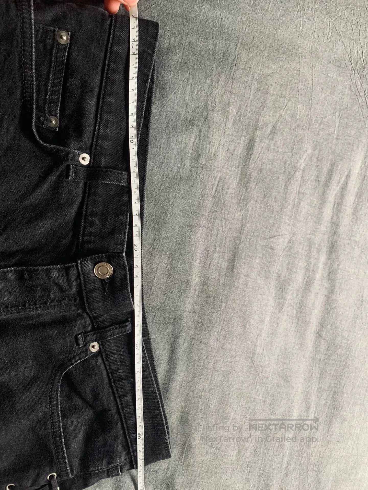 Saint Laurent Paris Saint Laurent D02 Side Lambskin Strap Jeans. Size US 34 / EU 50 - 8 Thumbnail