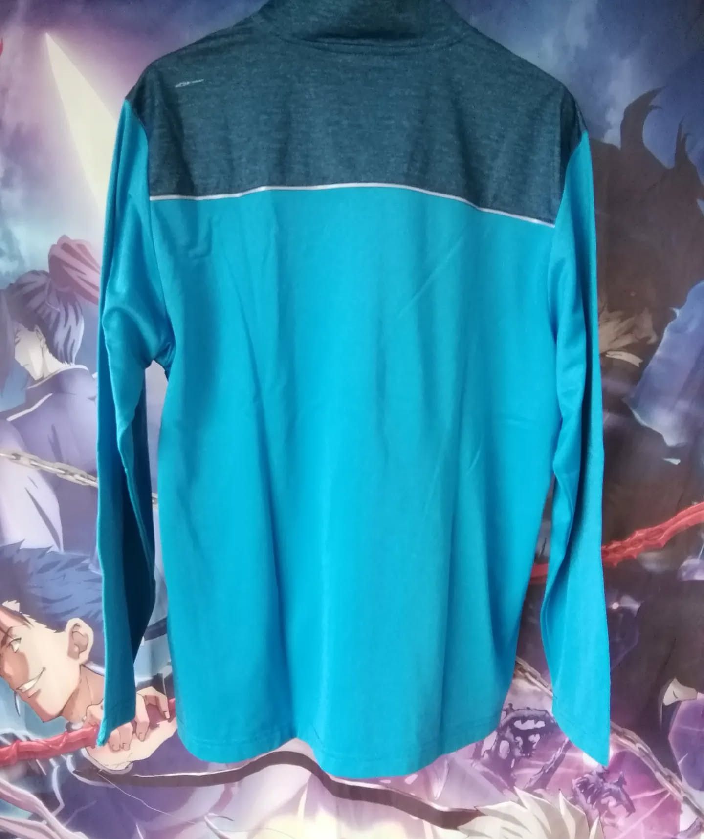 Sports Specialties 2000s AND1 Full Zip Performance Track Top Blue Size US L / EU 52-54 / 3 - 3 Thumbnail