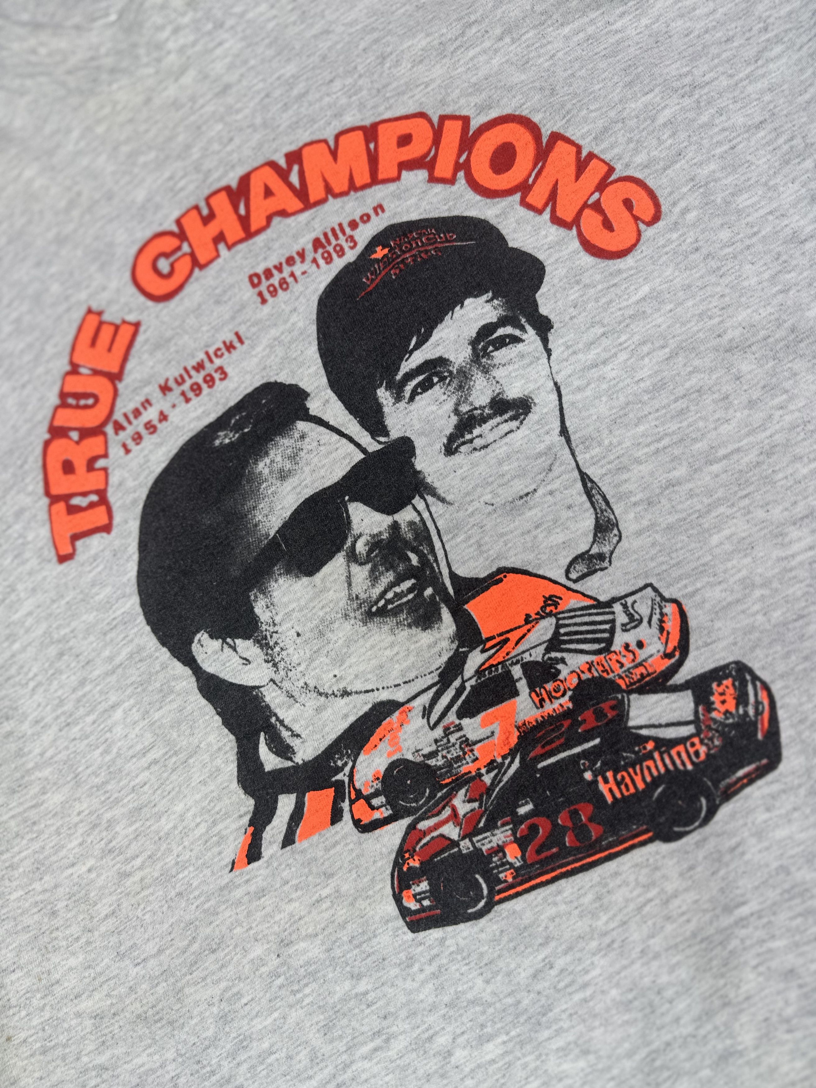 NASCAR True Champions Alan Kulwicki & Davey Allison 93 Memorial Size US L / EU 52-54 / 3 - 2 Thumbnail