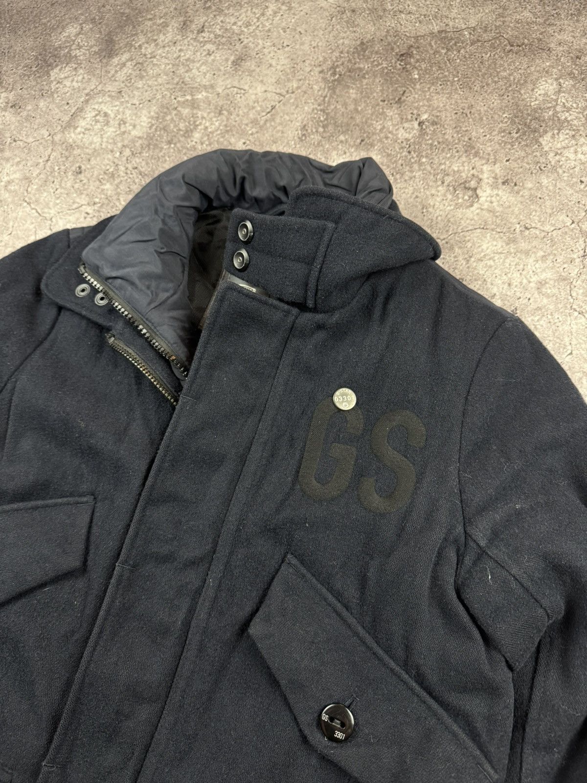 G-Star AVANT GARDE G STAR RAW JUNYA WATANABE WOOL BOMBER JACKET Y2K Size US S / EU 44-46 / 1 - 4 Thumbnail