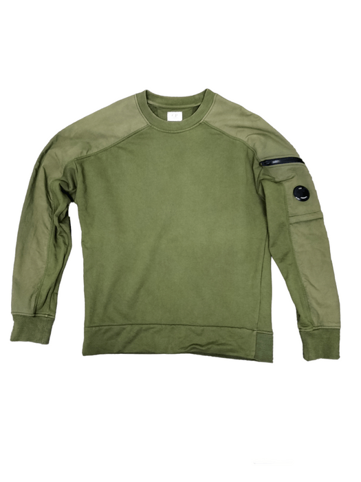 Cp company best sale sweatshirt olive