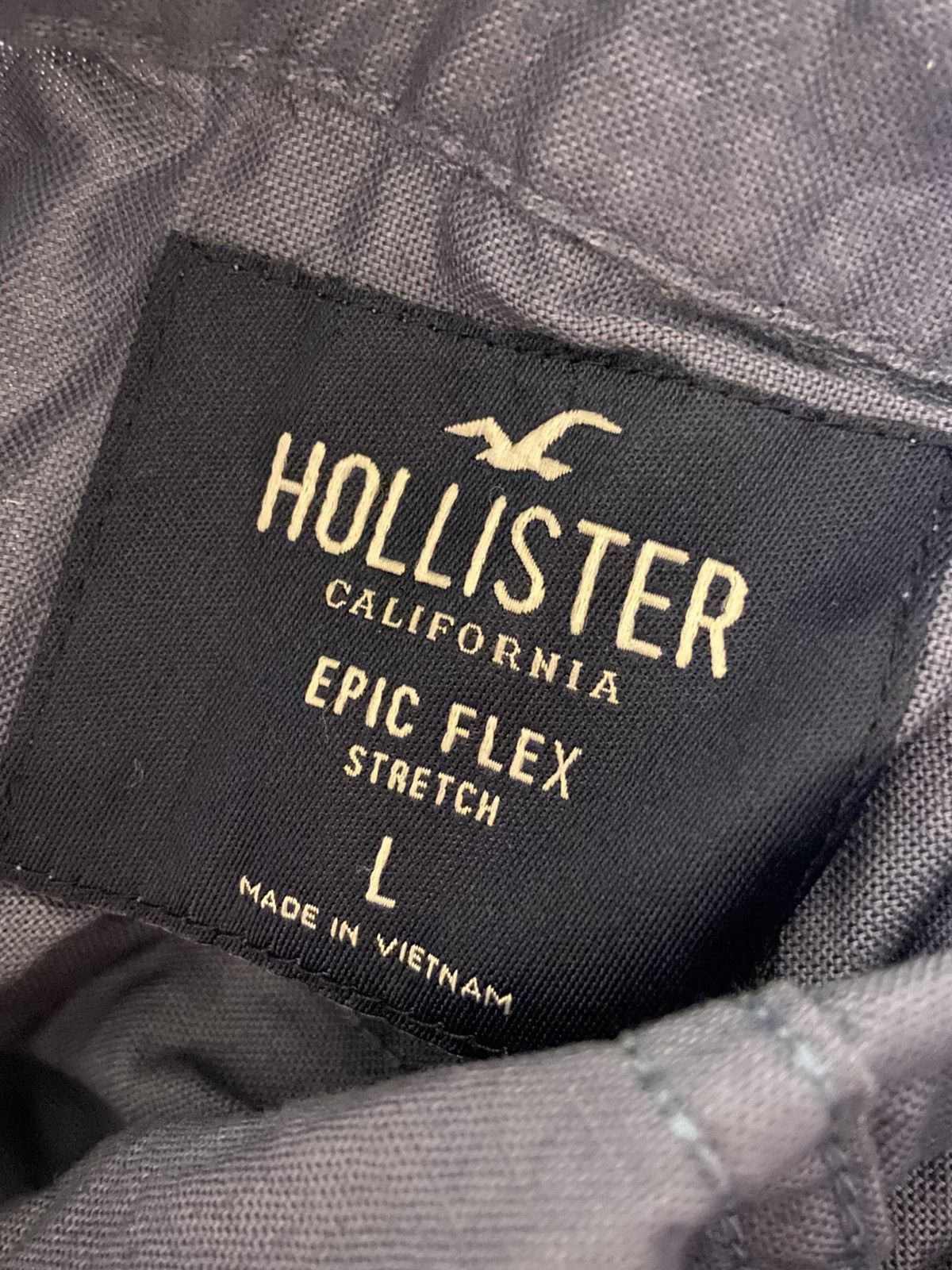 Hollister Hollister Epic Flex Stretch Button up Long Sleeve Blue Size US L / EU 52-54 / 3 - 3 Thumbnail