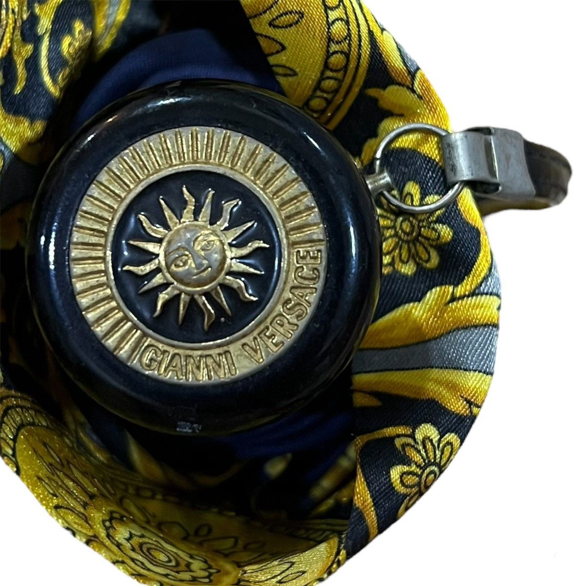 Versace × Vintage VINTAGE GIANNI VERSACE LEOPARD COLLAPSABLE UMBRELLA Size ONE SIZE - 4 Thumbnail