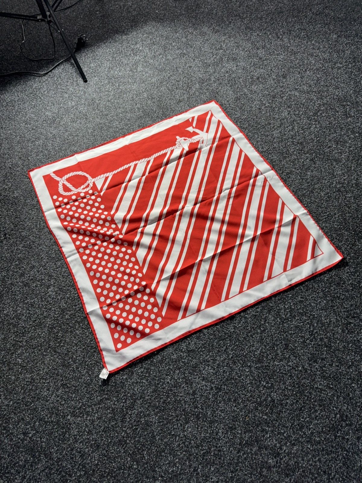 Designer × Japanese Brand × Vintage Vintage 90s Marine Italy Scarf art rare Size ONE SIZE - 11 Thumbnail