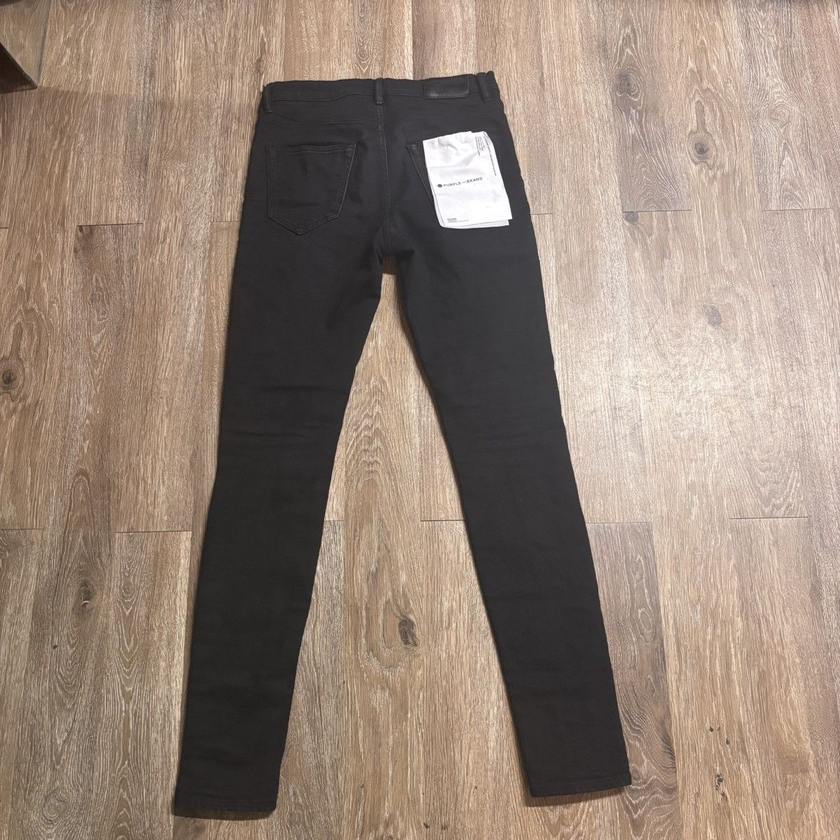 Purple Brand Low Rise Black Purple jeans Size US 29 - 2 Thumbnail
