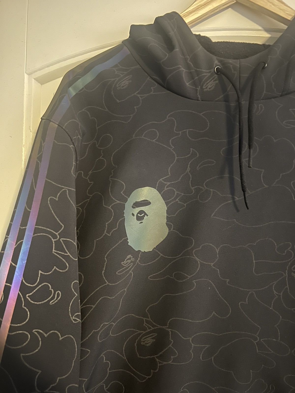 Adidas × Bape Bape X Adidas Tech Hoodie Size US XL / EU 56 / 4 - 1 Thumbnail