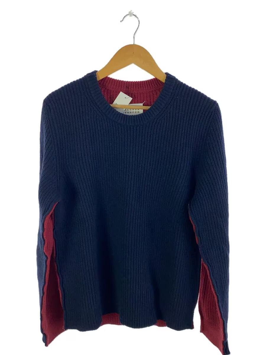 Maison Margiela Reconstructed Two Sided Wool Knit Sweater Size US S / EU 44-46 / 1 - 1 Thumbnail