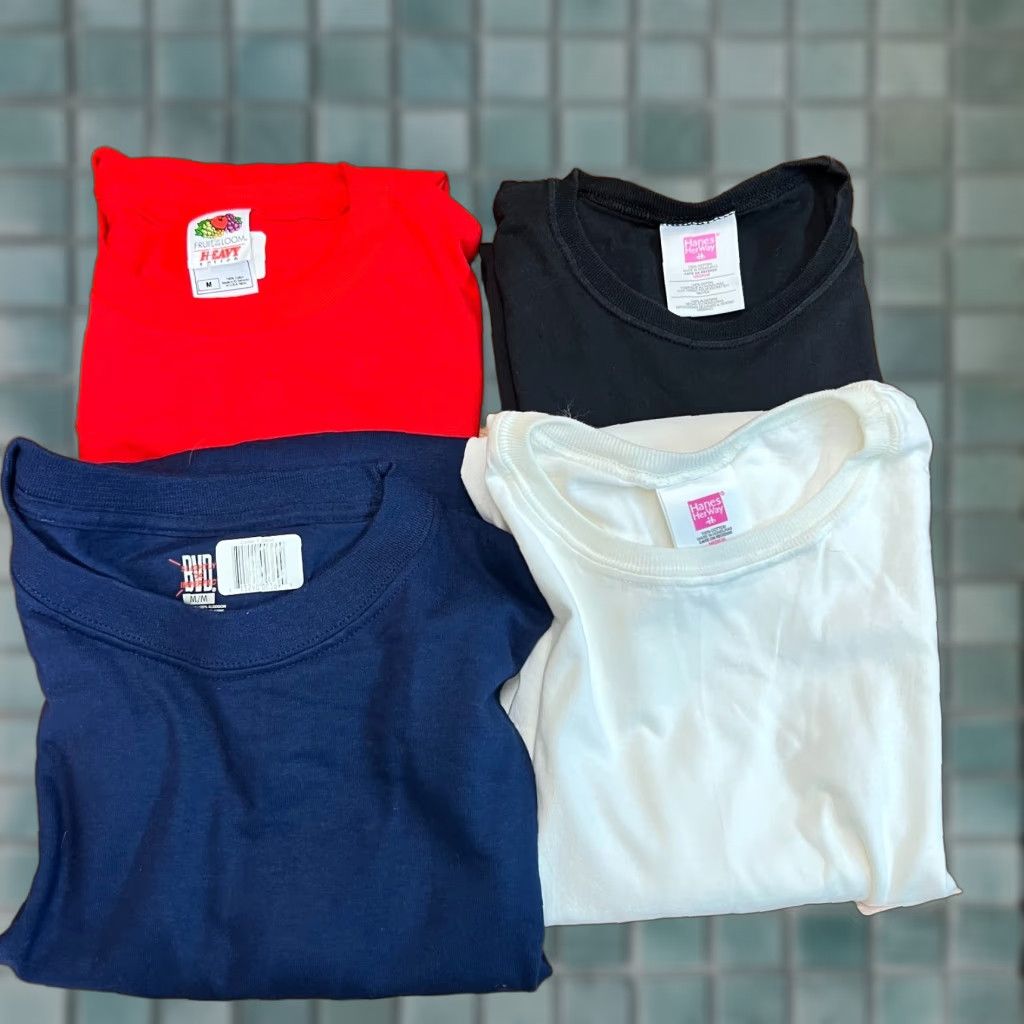 Hanes Hanes Women's Short Sleeve Crew Neck T-Shirt - Multicolor Cotton Basic Casual Size M Size M / US 6-8 / IT 42-44 - 1 Thumbnail