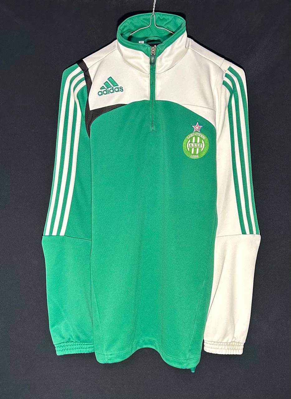 Adidas Adidas Saint Etienne 2007-08 1/4 Zip Track Jacket A.S.S.E Size US S / EU 44-46 / 1 - 1 Thumbnail