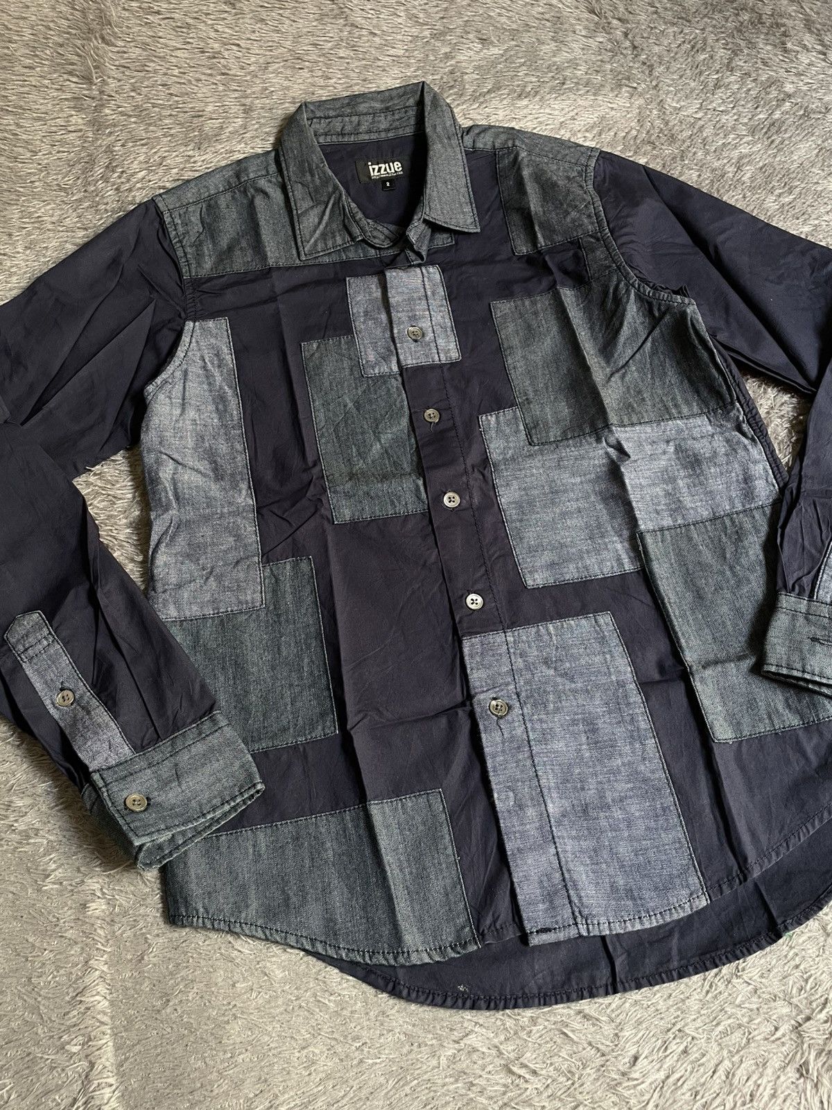 izzue Izzue pacth work button shirt Size US S / EU 44-46 / 1 - 2 Thumbnail