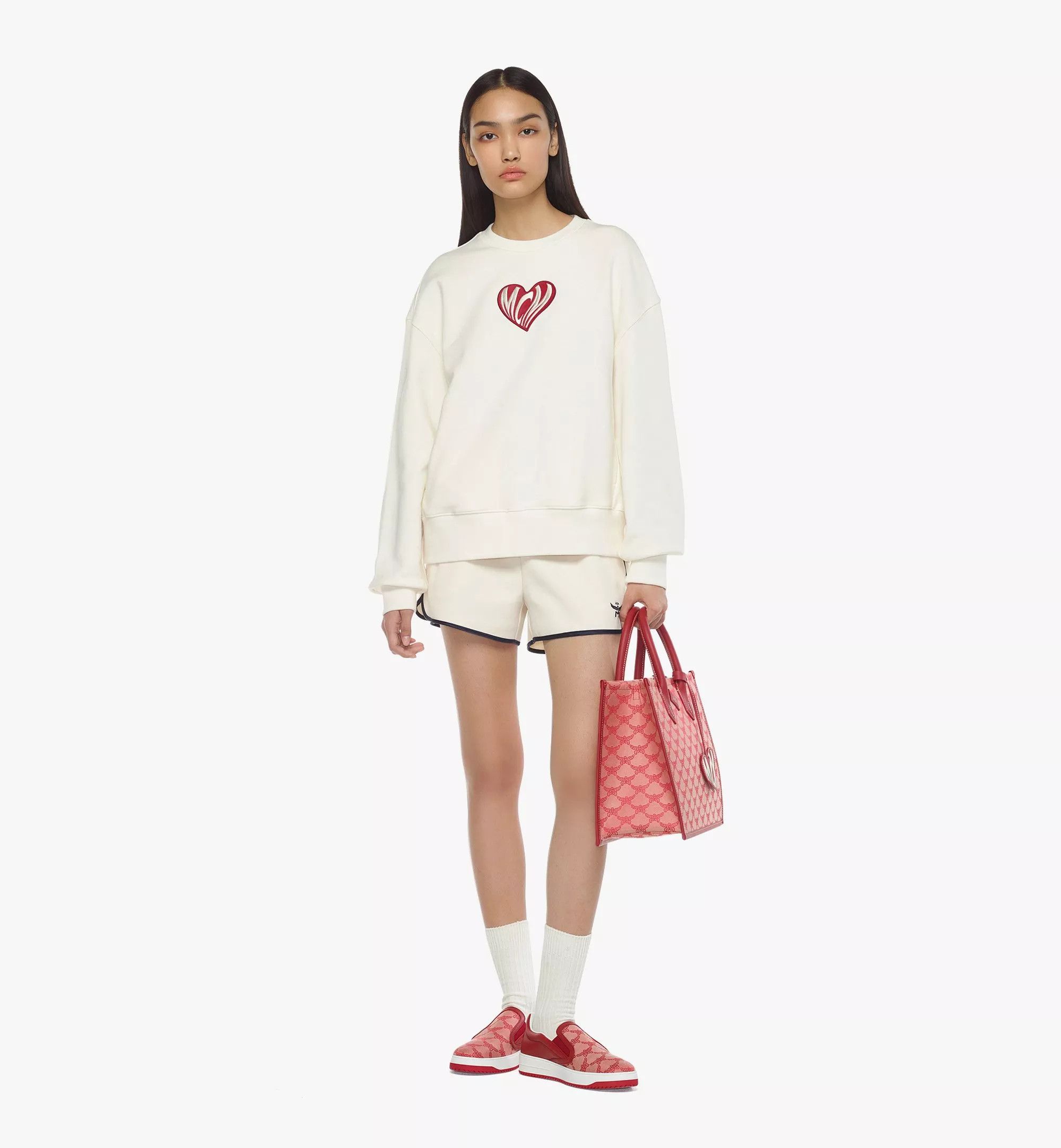 MCM o1mt1gz1224 Size: OS / Tote Medium Bag in Red Size ONE SIZE - 6 Thumbnail
