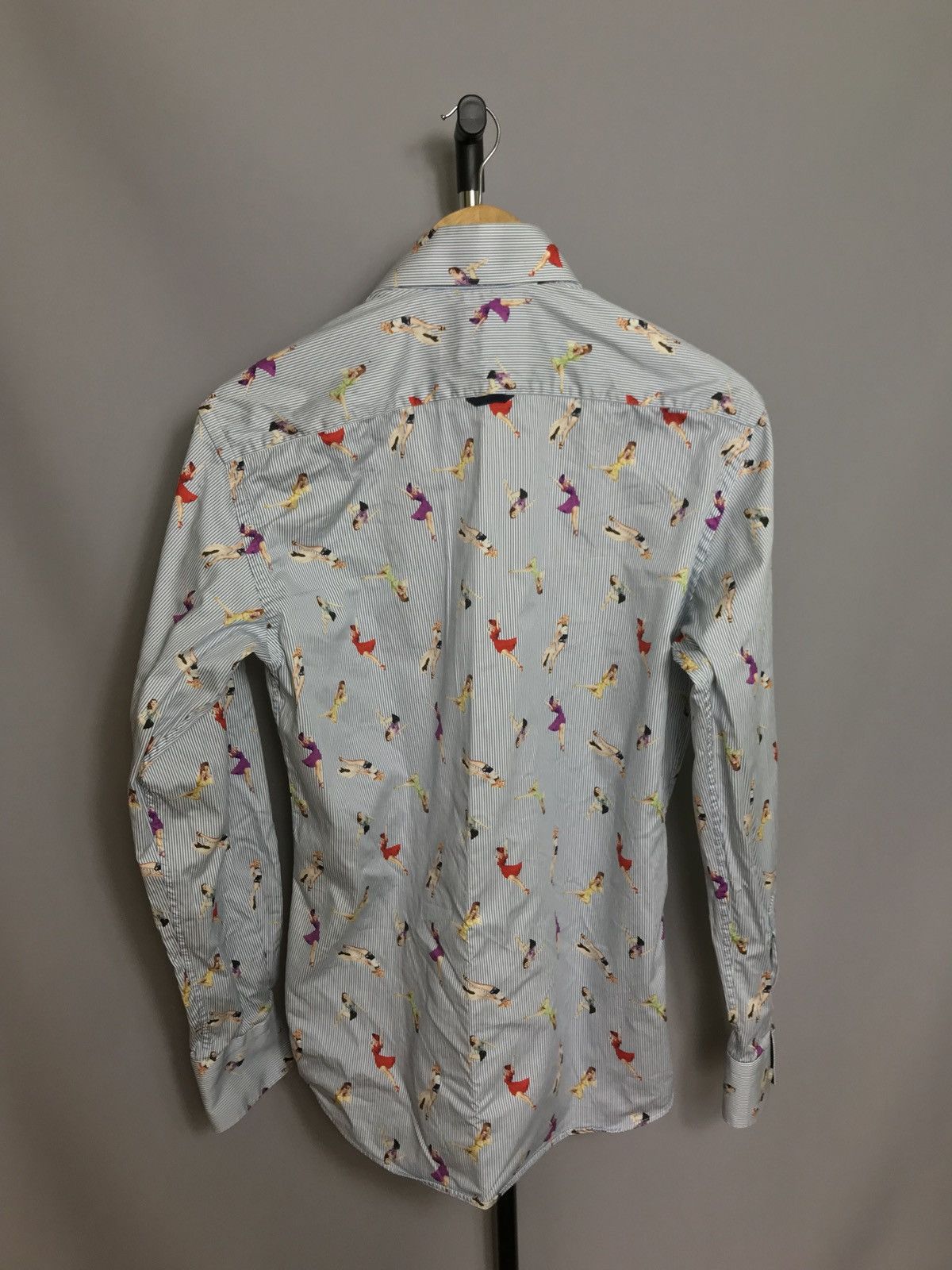 Other Claudio Lugli Dress Shirt Button Blue Girls Monogtam Size US M / EU 48-50 / 2 - 8 Thumbnail