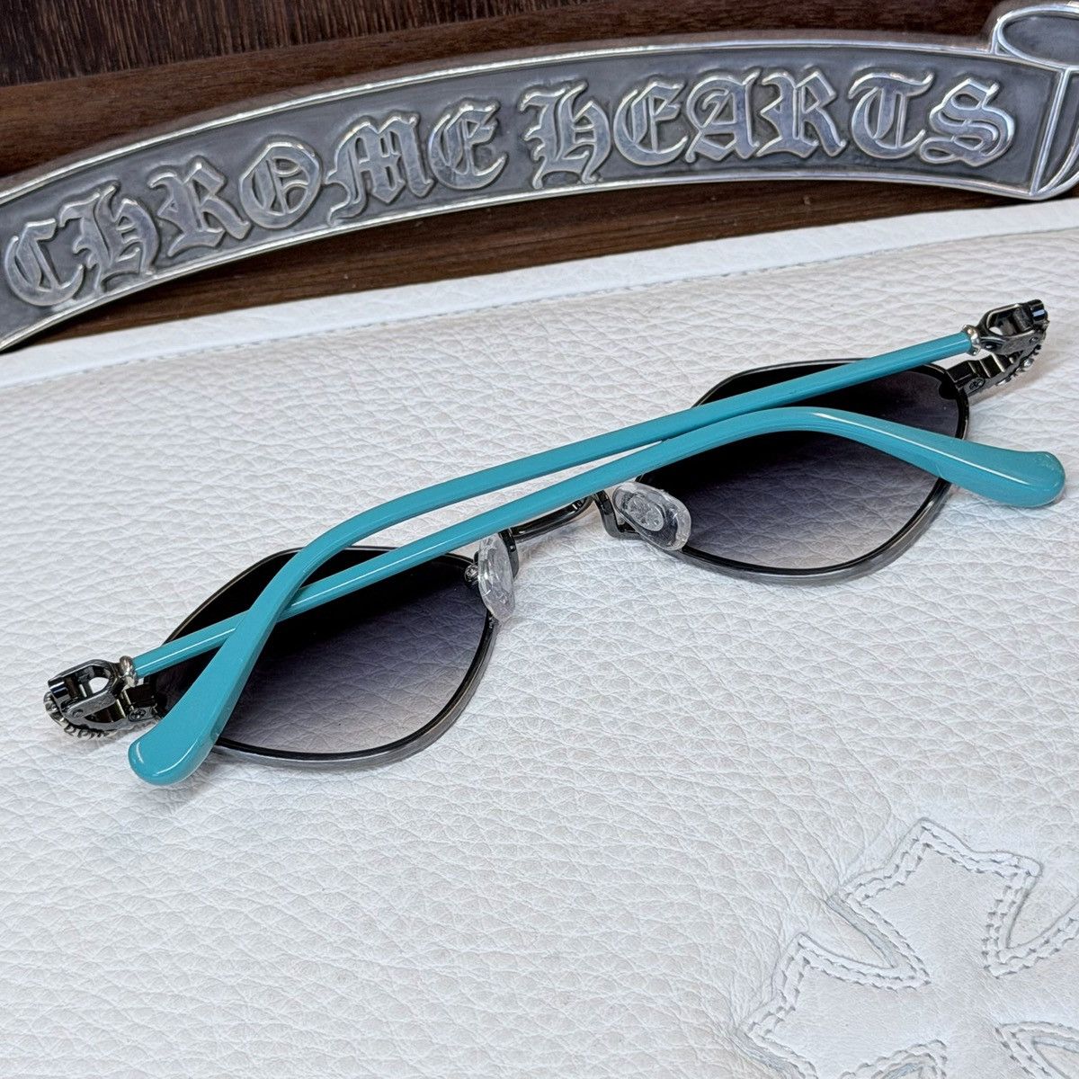 Chrome Hearts Chrome Hearts DIAMOND DOG 1/1 Sunglasses Size ONE SIZE - 3 Thumbnail