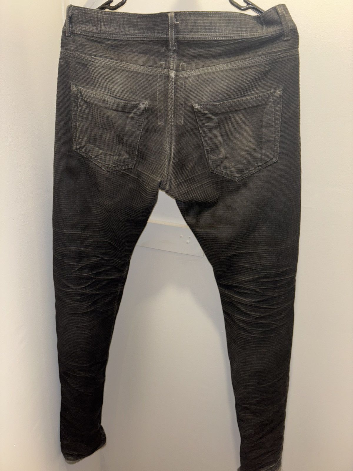 Rick Owens RICK OWENS DRKSHDW HOGWASH CORDUROY SZ 32 Size US 32 / EU 48 - 2 Thumbnail