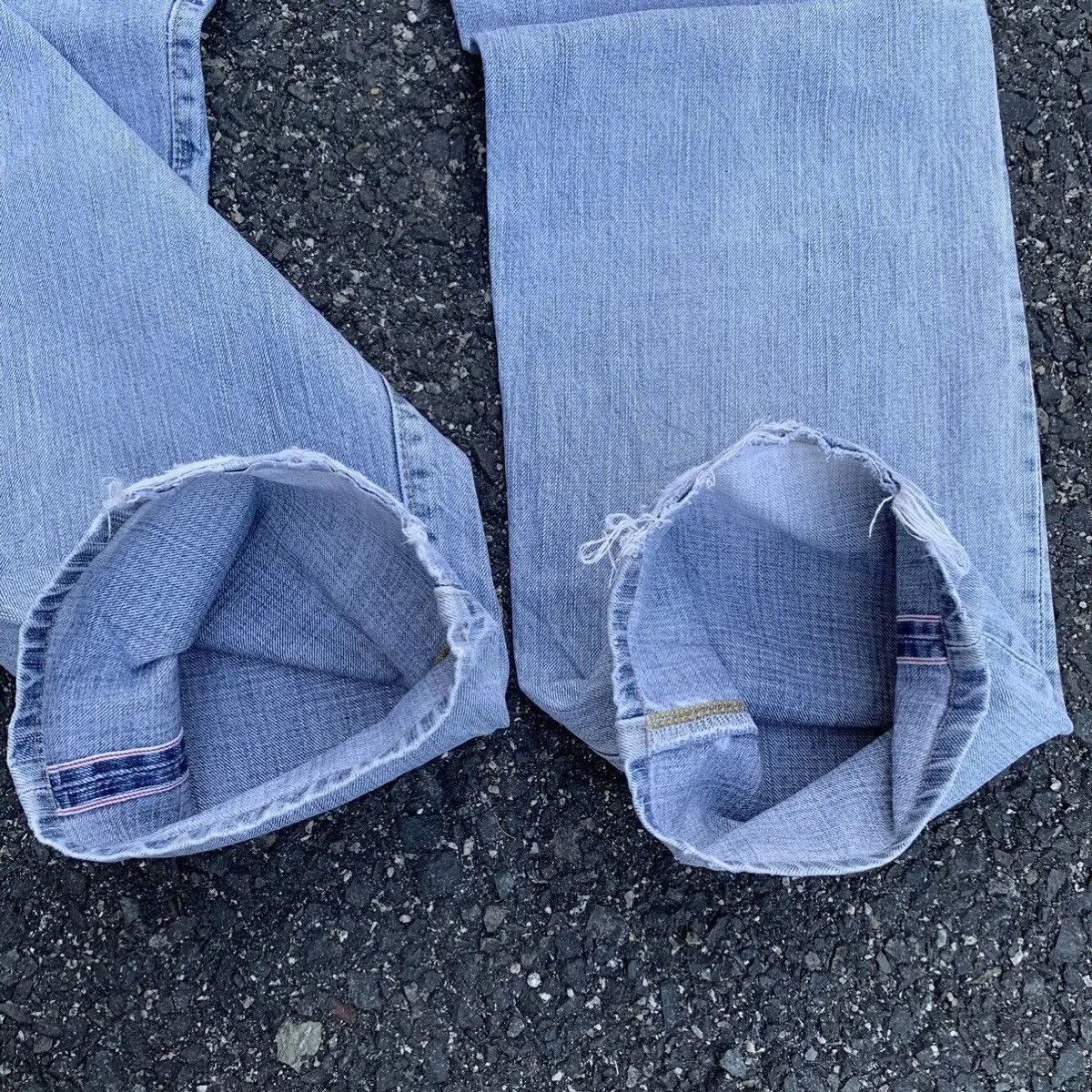 Japanese Brand ‼️ REDLINE! 90’s EDWIN 505 Jean 32x33 Faded Selvedge Pants Size US 32 / EU 48 - 15 Thumbnail