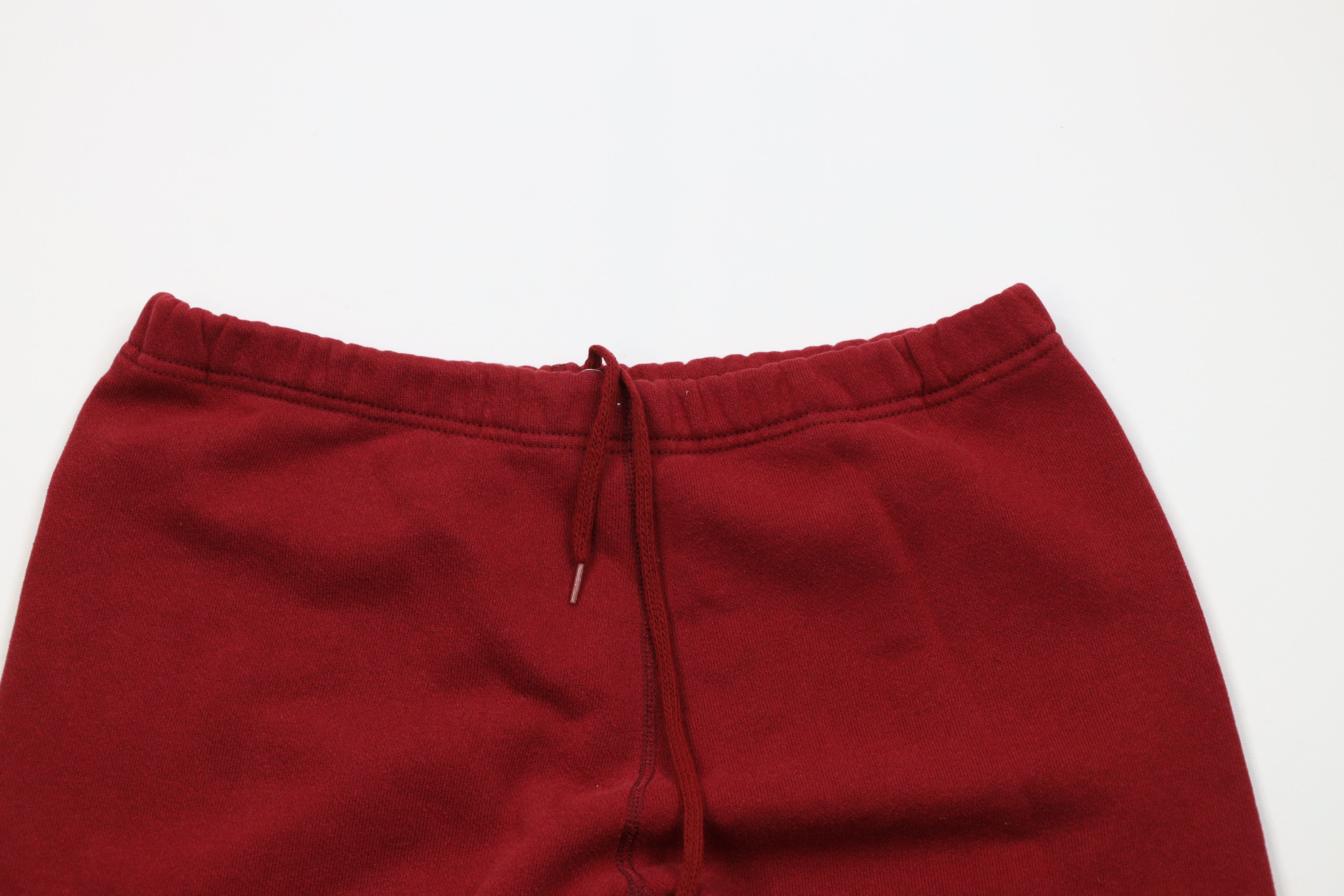 Vintage Vintage 70s Streetwear Sweatpants Joggers Pants Red USA Size US 36 / EU 52 - 2 Thumbnail