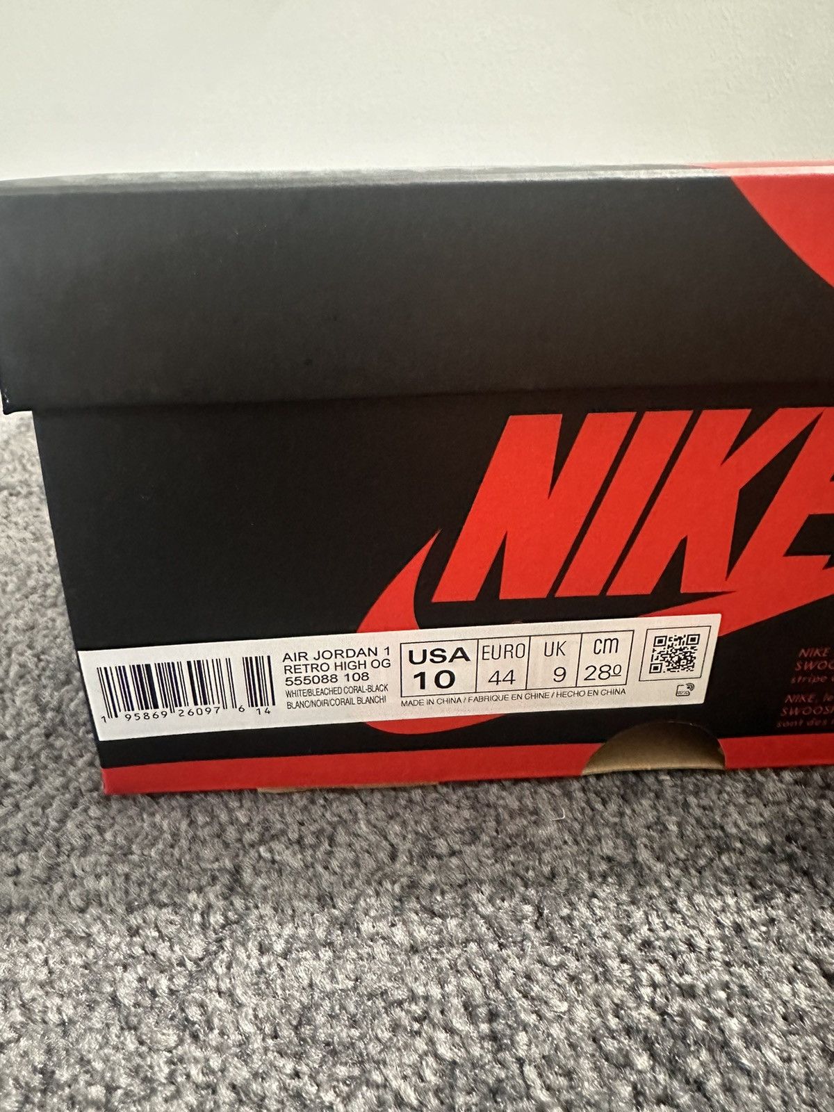 Nike Air Jordan 1 Retro High OG ‘Stage Haze’ Size US 10 / EU 43 - 8 Thumbnail