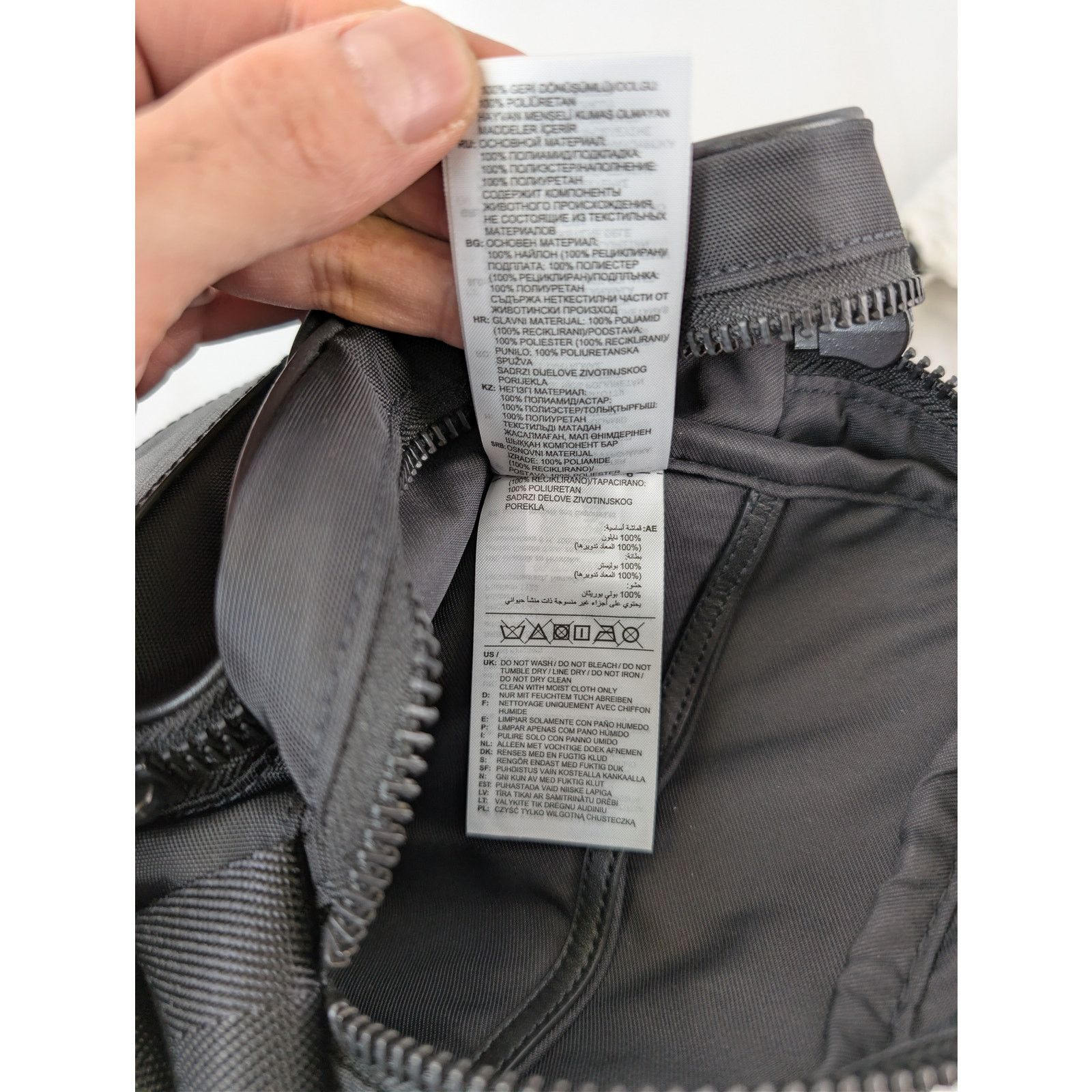 Adidas × JJJJound o1rshd1 Size: OS / JJJJ Nylon Bag in Black Size ONE SIZE - 19 Thumbnail