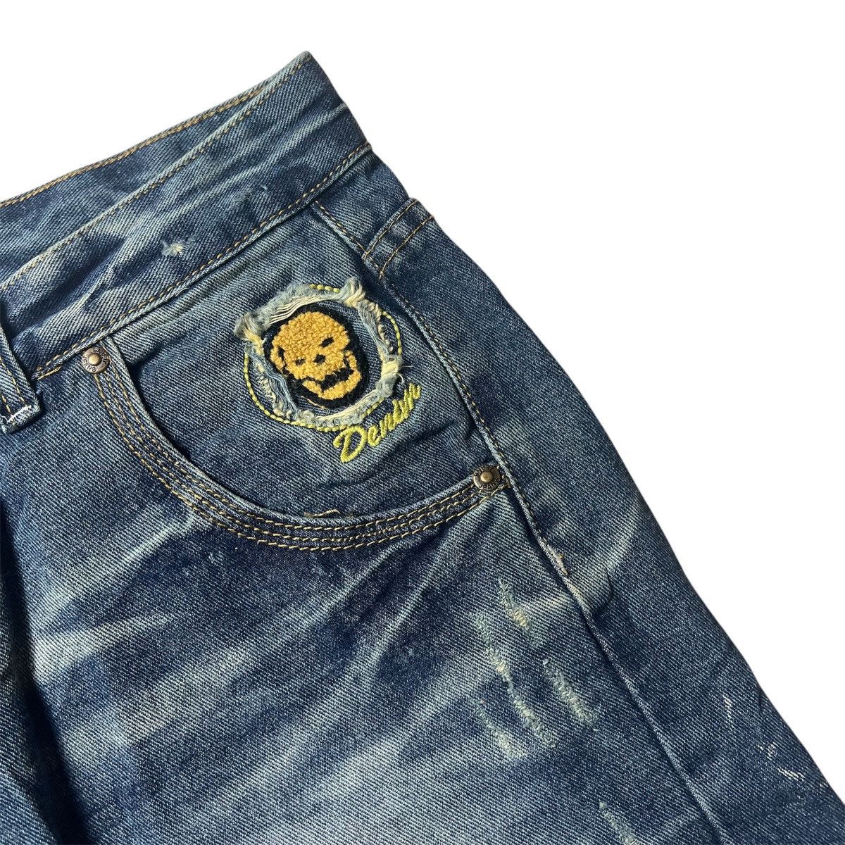 Japanese Brand × Vintage Nana Distressed Skull Short Size US 30 / EU 46 - 3 Thumbnail