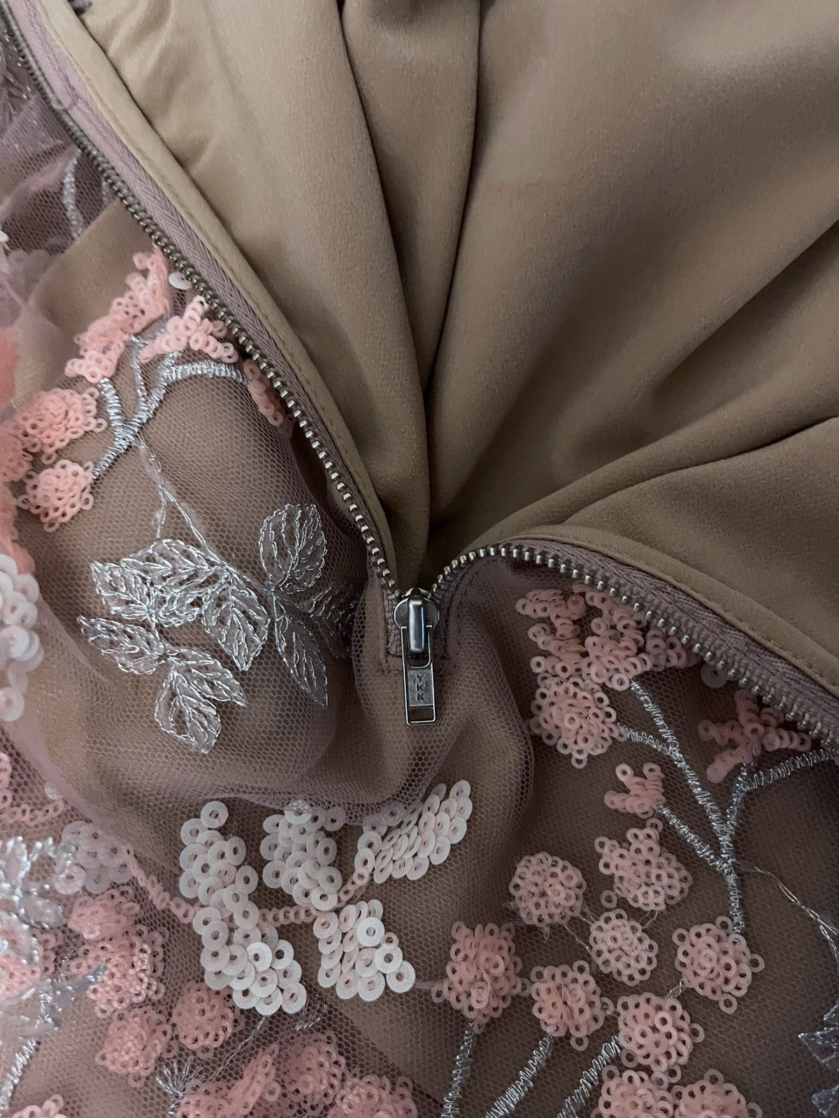 Self-Portrait Self-Portrait pink paillettes gala dress - UK 6 Size XS / US 0-2 / IT 36-38 - 6 Thumbnail