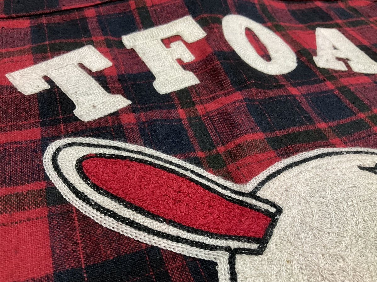 Hysteric Glamour × Japanese Brand × Seditionaries 🔥Sick Y2K Vintage Crows Flannel Shirt TFOA KKK Size US XL / EU 56 / 4 - 3 Thumbnail