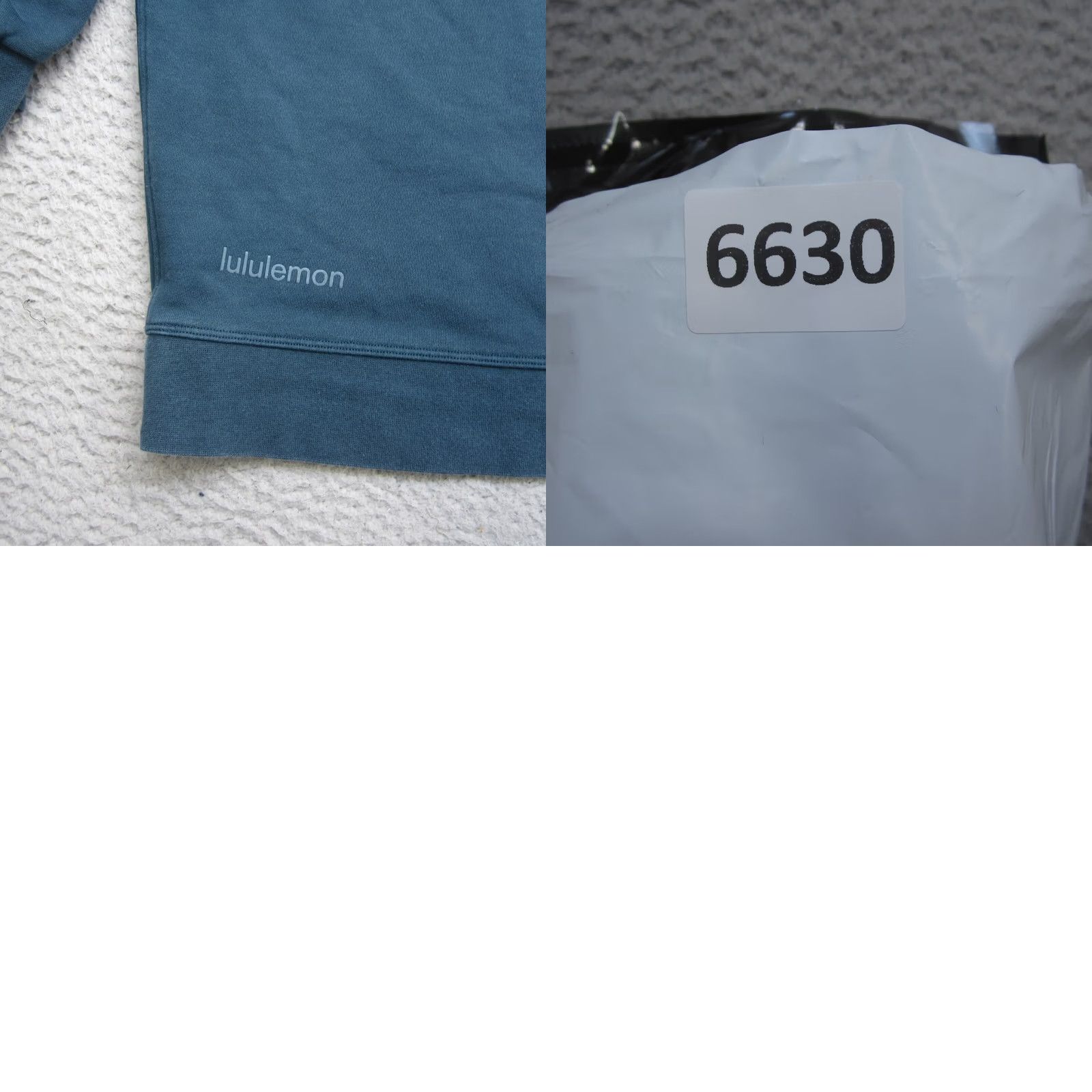 Lululemon Lululemon Womens Large Blue Terry Sweater - Oversized Crew Knit Size L / US 10 / IT 46 - 9 Thumbnail