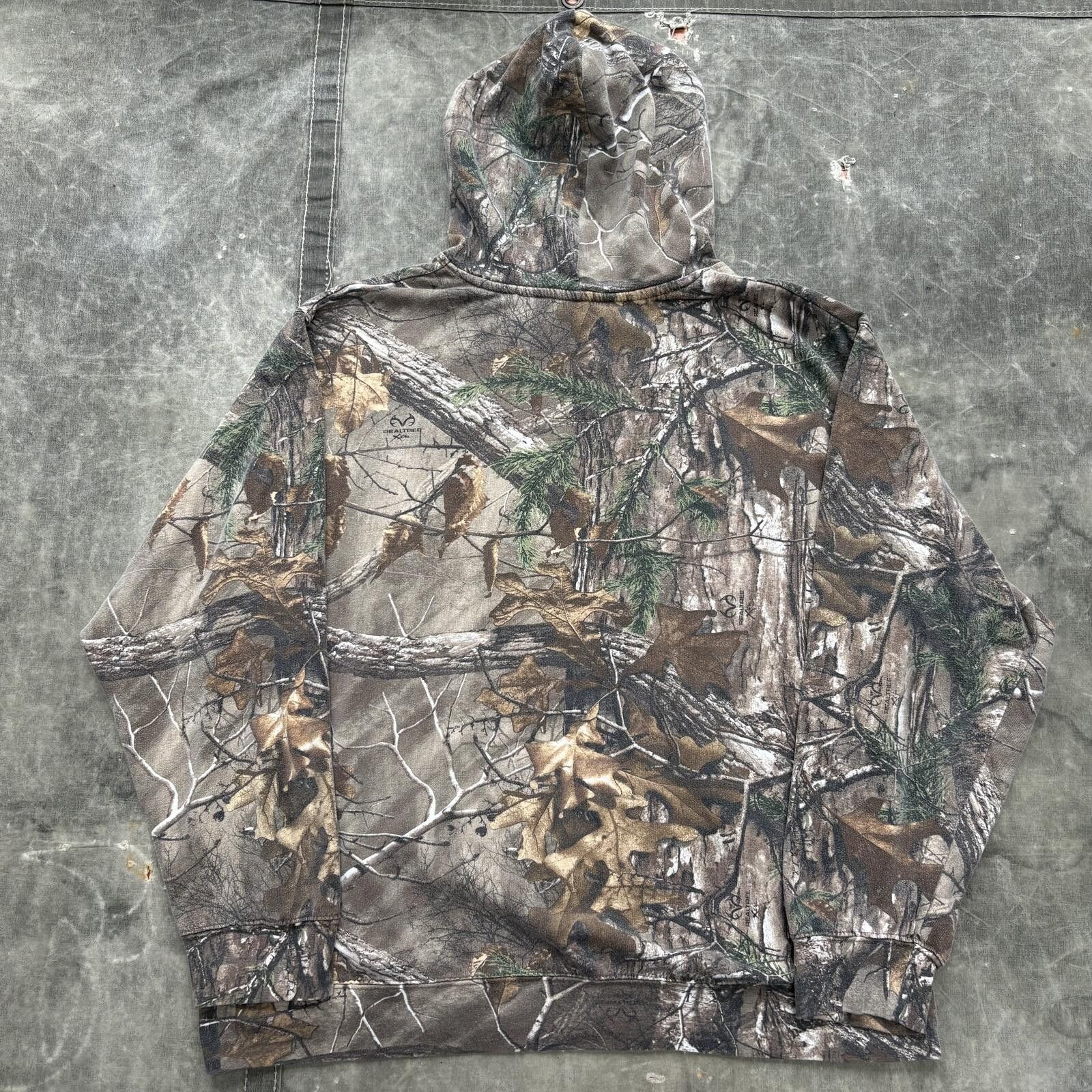 Realtree Vintage Y2K Realtree Xtra Camo Grunge Skater Outdoor Hoodie Size US XL / EU 56 / 4 - 5 Thumbnail