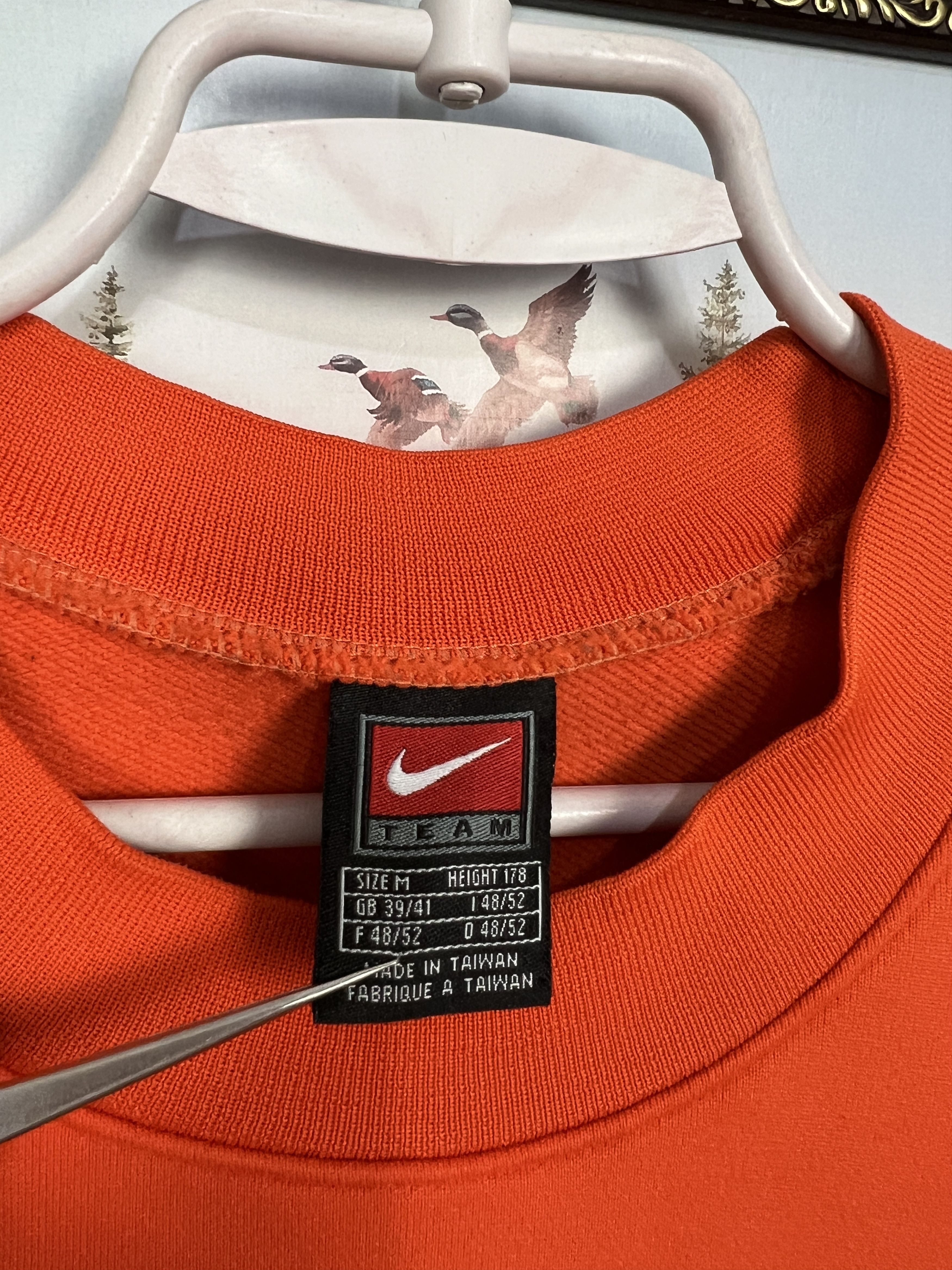 Nike Netherlands Holland Football Sweatshirt Crewneck Track Top Size US M / EU 48-50 / 2 - 8 Thumbnail