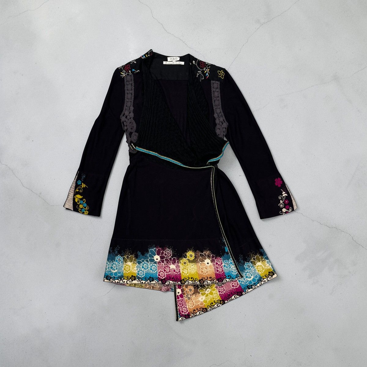 Other IVKO Women Handwritten Emotions Asymmetrical Knit Dress Size M / US 6-8 / IT 42-44 - 1 Thumbnail