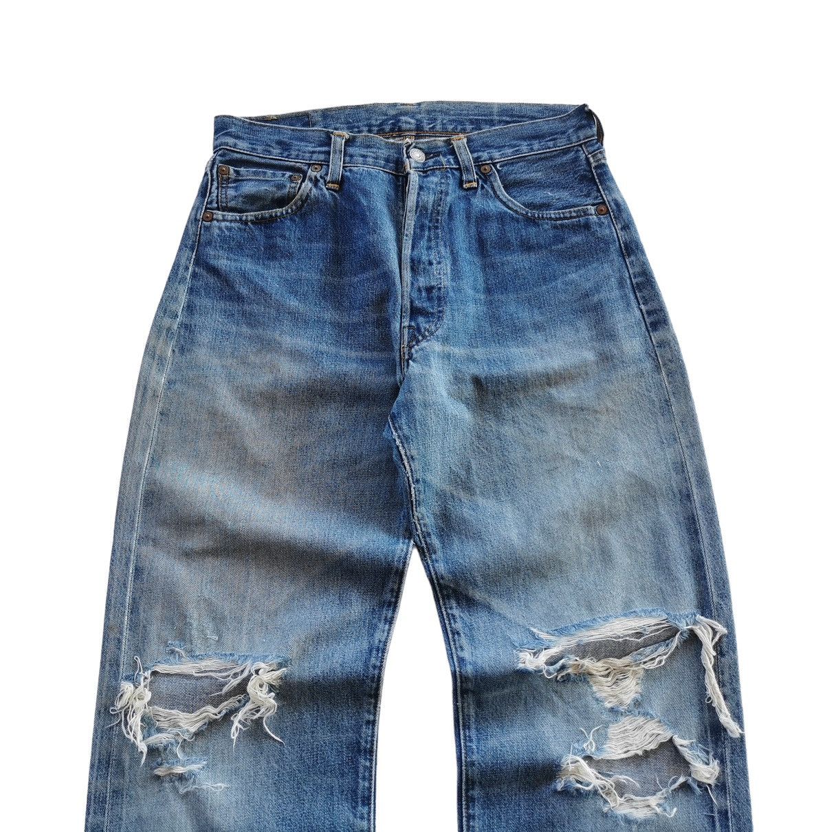 Jean × Levi's × Nirvana Levis 501xx Selvedge Style Nirvana Size US 29 - 6 Thumbnail