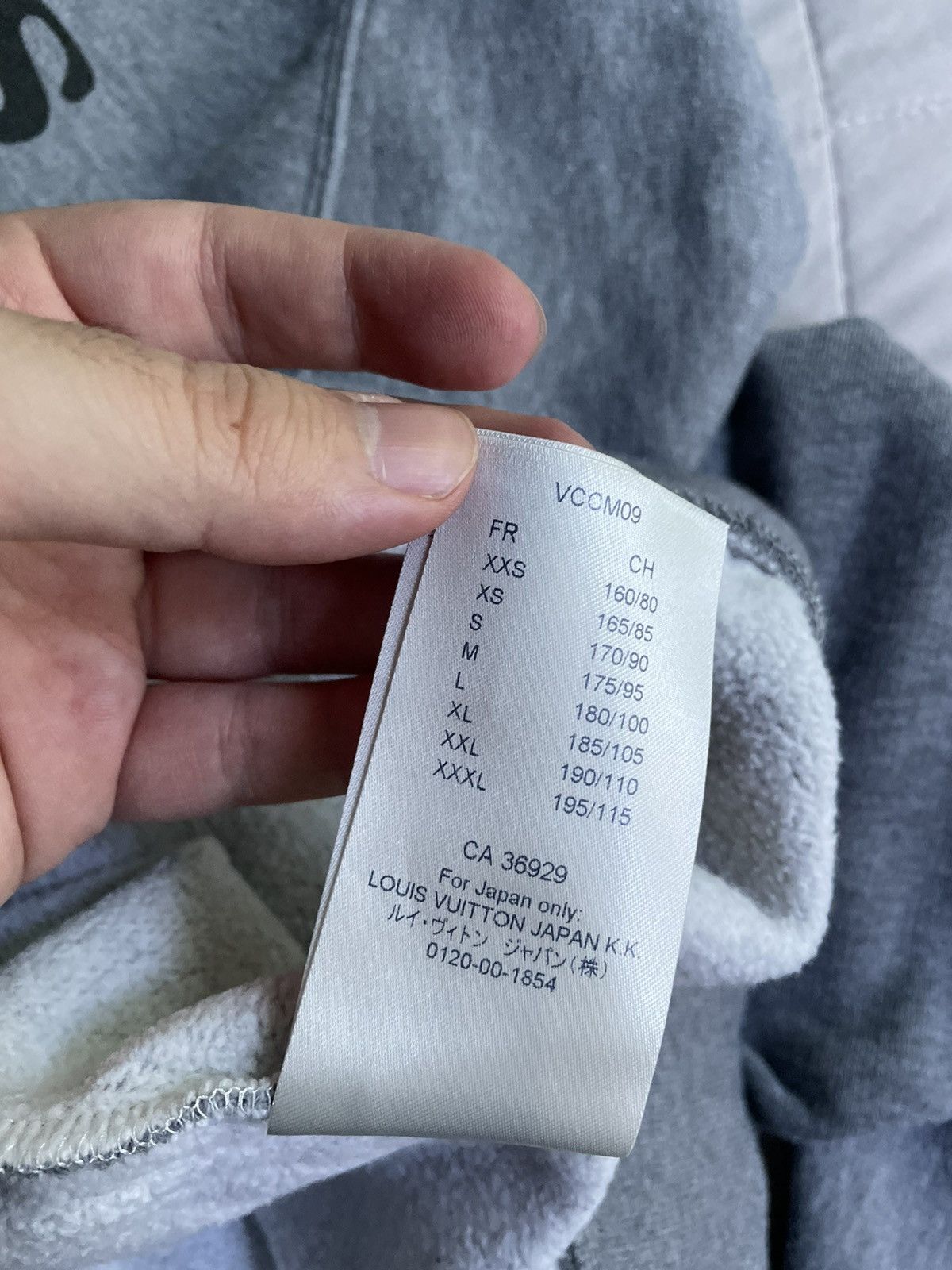 Louis Vuitton × Nigo Louis Vuitton Nigo Grey Sweatshirt Size US S / EU 44-46 / 1 - 11 Thumbnail
