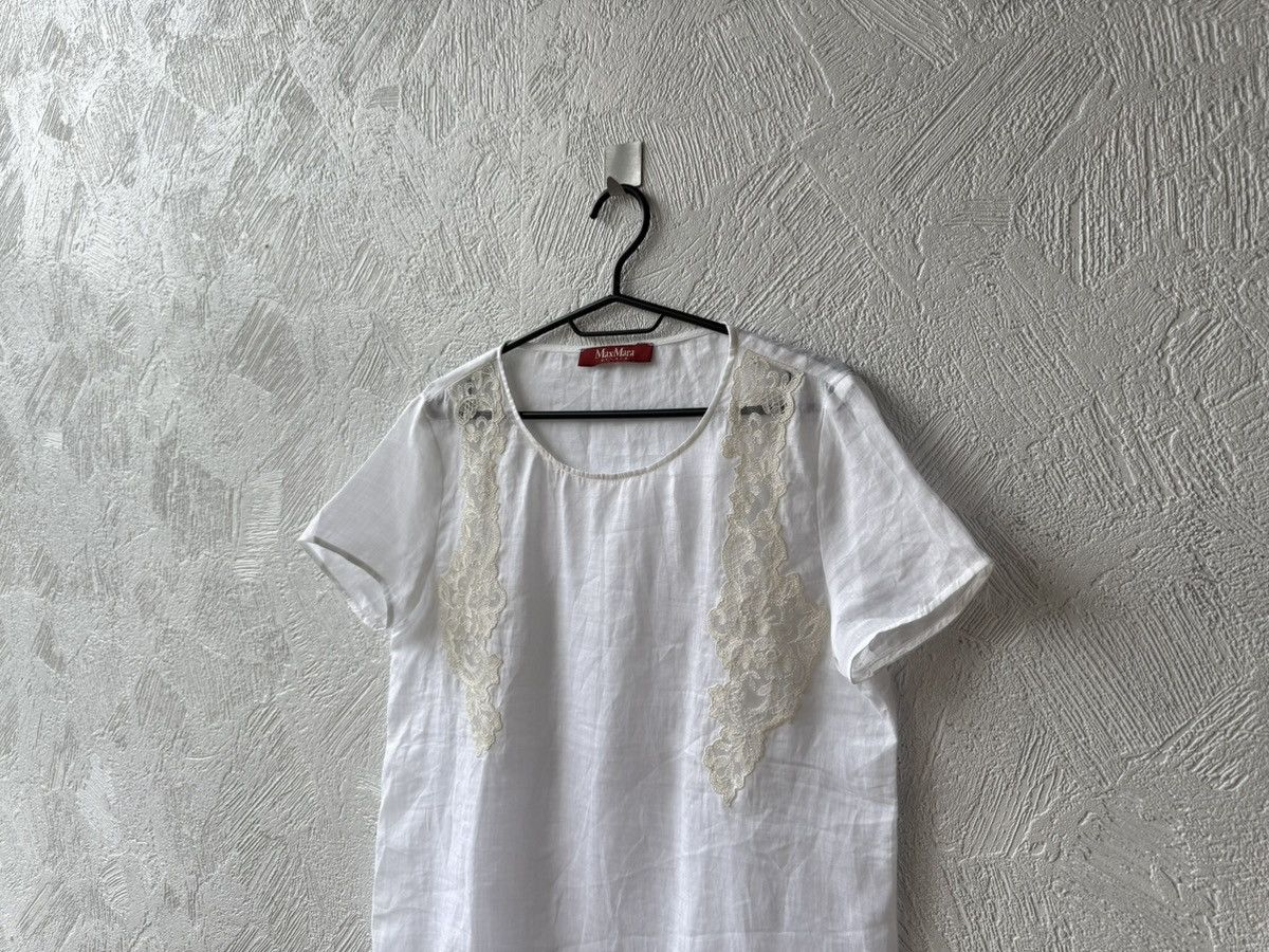 Max Mara Max Mara Tshirt Blouses Size M / US 6-8 / IT 42-44 - 3 Thumbnail