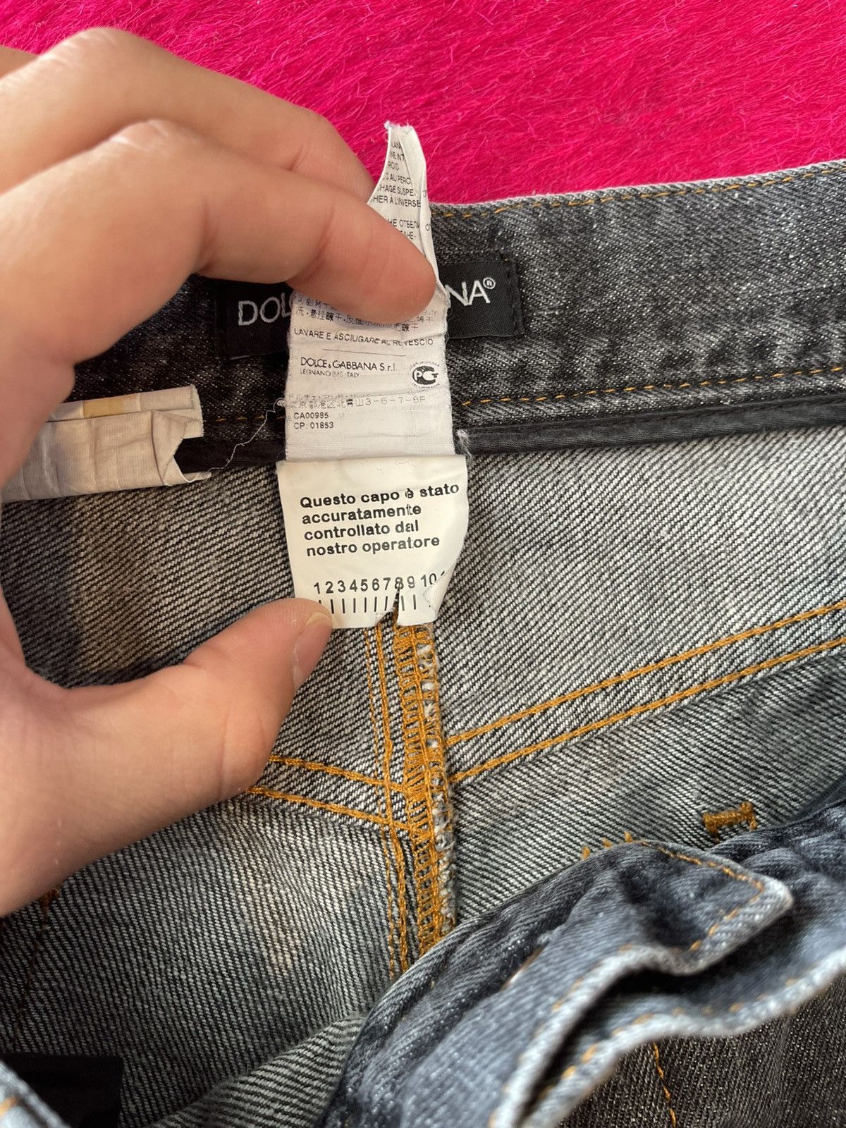 Dolce & Gabbana Dolce Gabbana Jeans Size US 38 / EU 54 - 7 Thumbnail