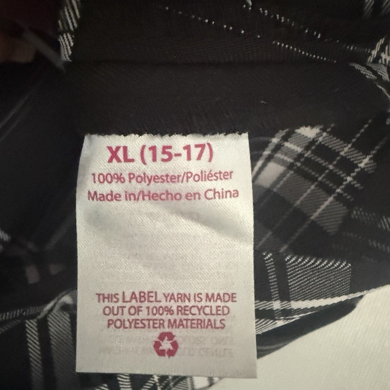 Other Y2K Punk Black Plaid Pleated Mini Skirt Grunge Schoolgirl Size 34" / US 12 / IT 48 - 3 Thumbnail