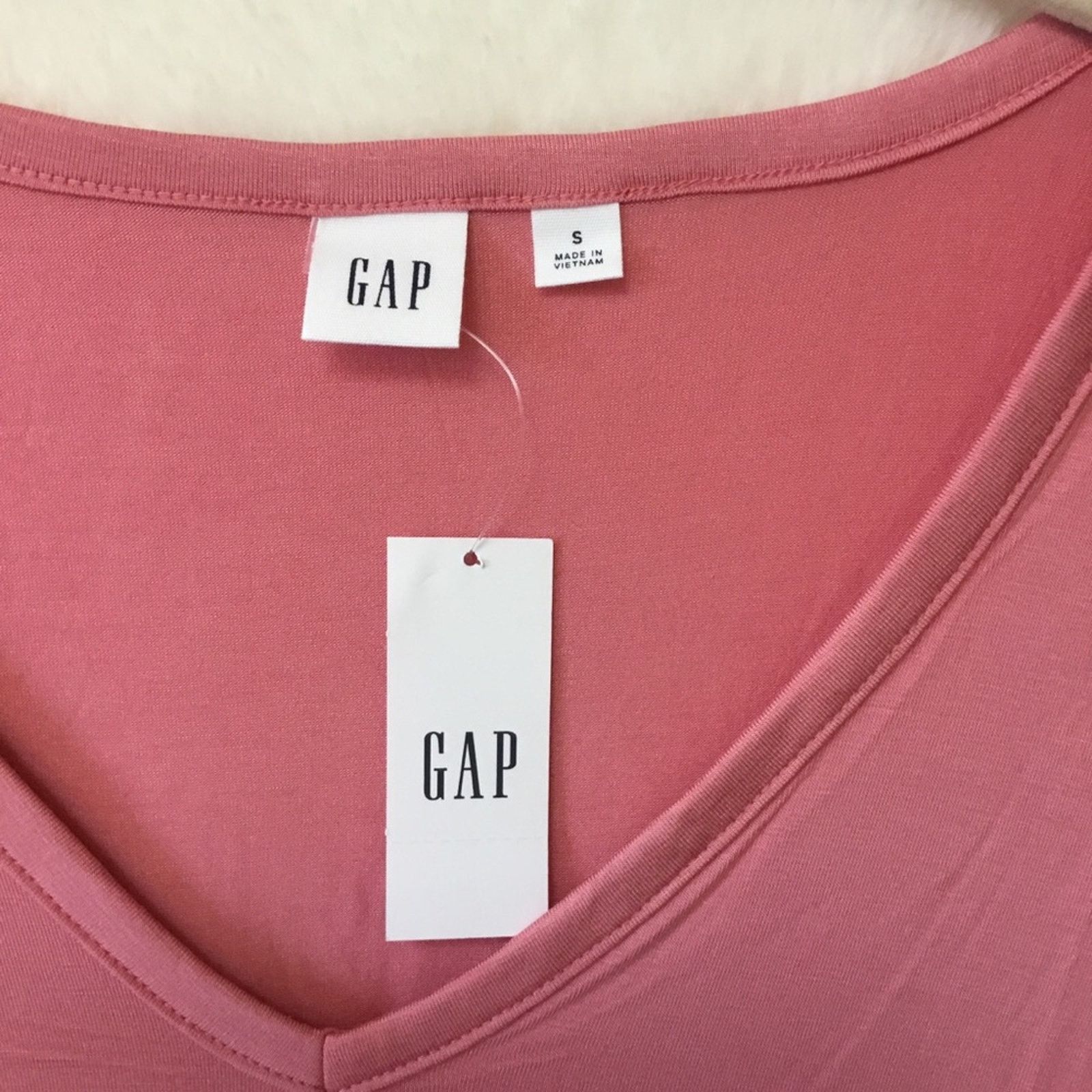 Gap GAP Factory Pink Sleeveless Swing Dress Size S / US 4 / IT 40 - 4 Thumbnail