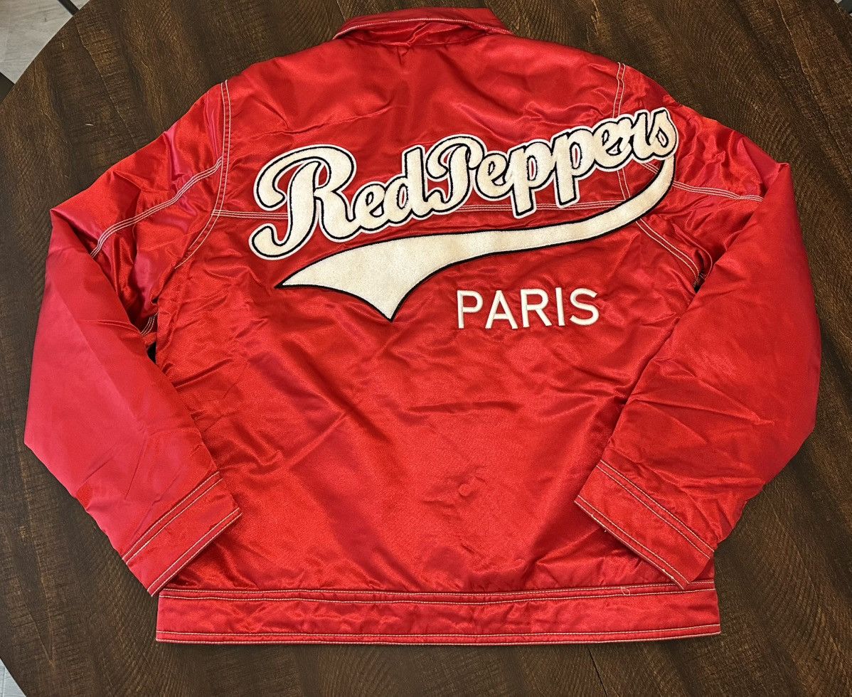 Other SD Sport Red Peppers Satin Men’s Jacket-Size Large Size US L / EU 52-54 / 3 - 1 Thumbnail