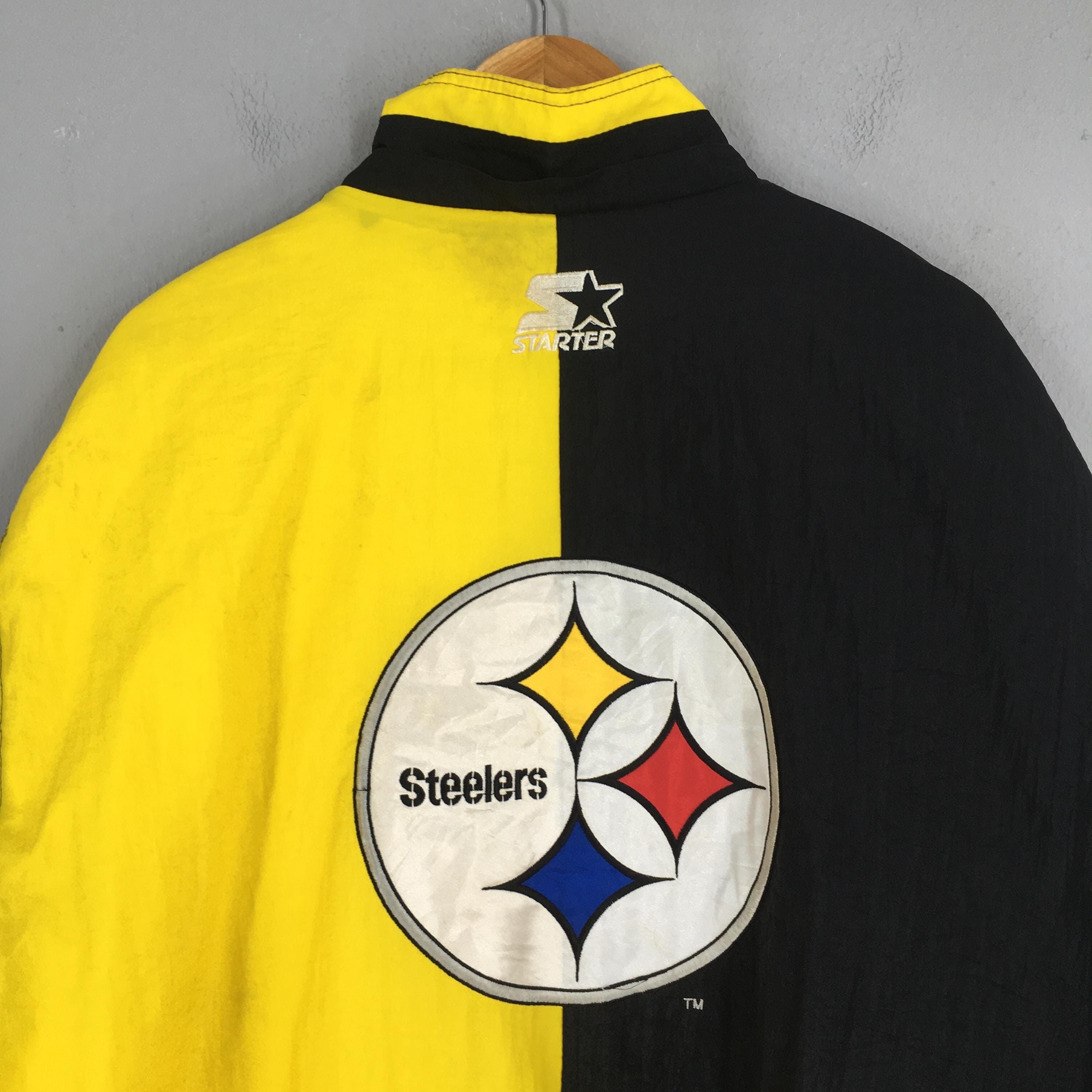NFL Vintage 90s Pittsburgh Steelers NFL Football Jacket Large Size US L / EU 52-54 / 3 - 8 Thumbnail