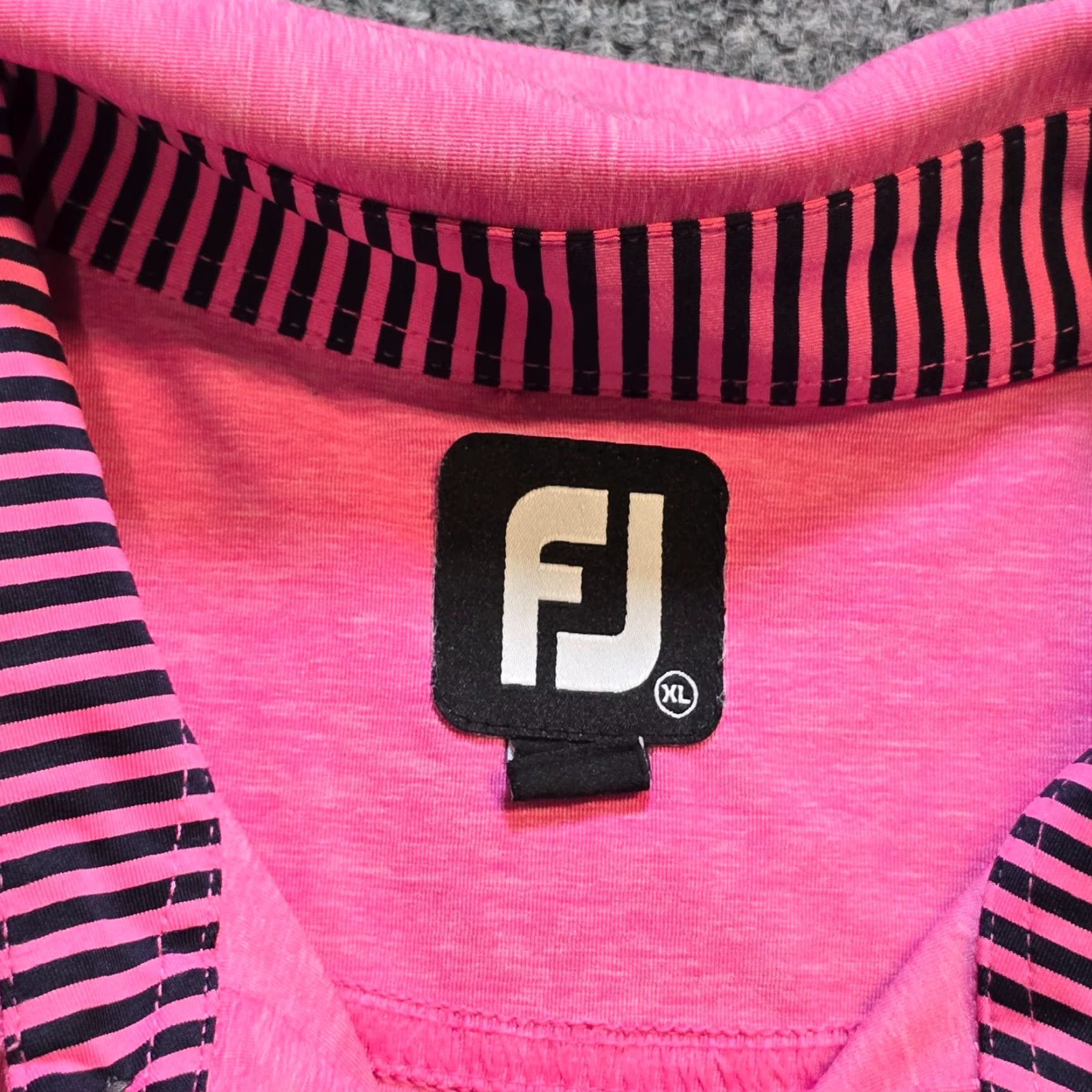Footjoy FootJoy Polo Shirt Mens XL Pink Golf Performance Stretchy Casual Capsule Size US XL / EU 56 / 4 - 3 Thumbnail