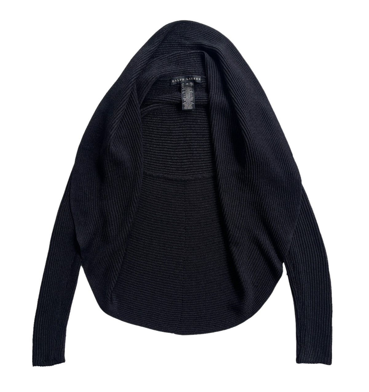 Ralph Lauren RL Black Label Shrug Metallic Fibre Knit Cardigan Size XS / US 0-2 / IT 36-38 - 5 Thumbnail