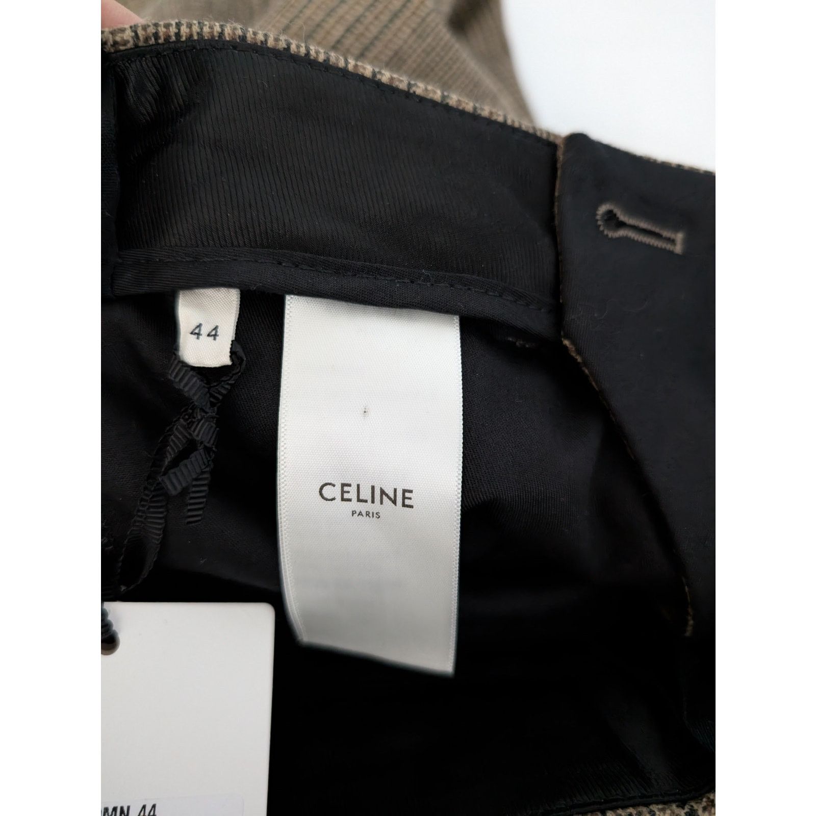 Celine o1rshd1 Pantalon Skate FL 2 Plis Causal Pants in Multicolor Size US 44 / EU 60 - 15 Thumbnail