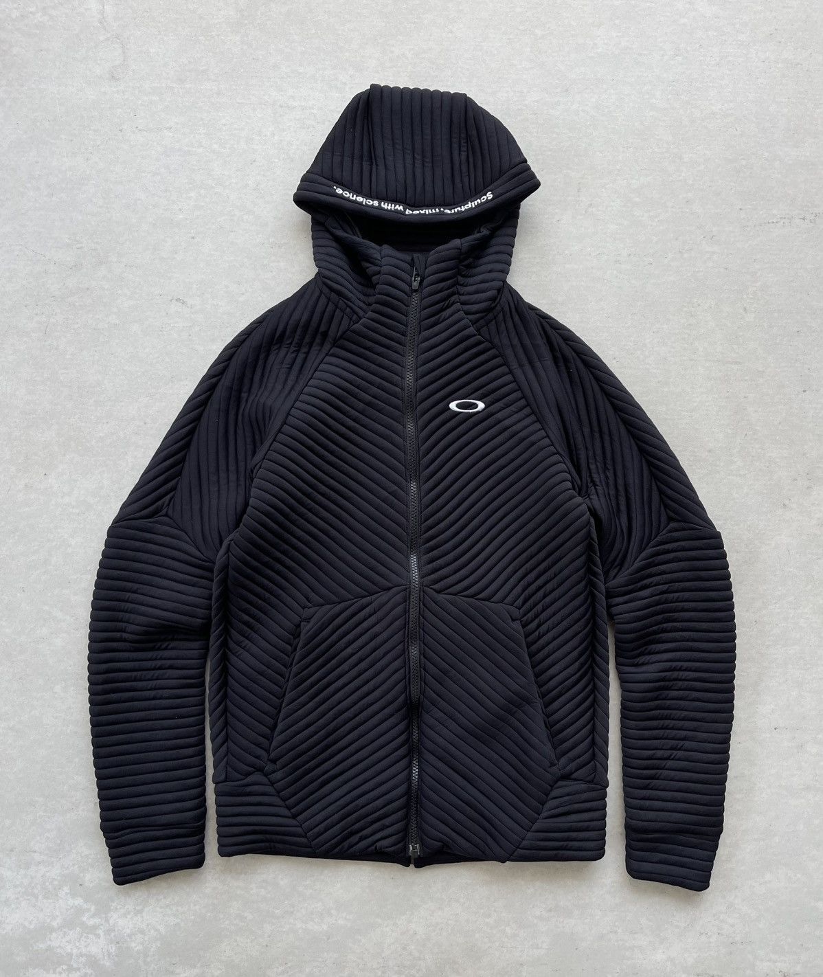 Oakley F/W 2019 OAKLEY MEN'S RIBBED/QUILTED SEAMLESS HOODED JACKET Size US S / EU 44-46 / 1 - 4 Thumbnail