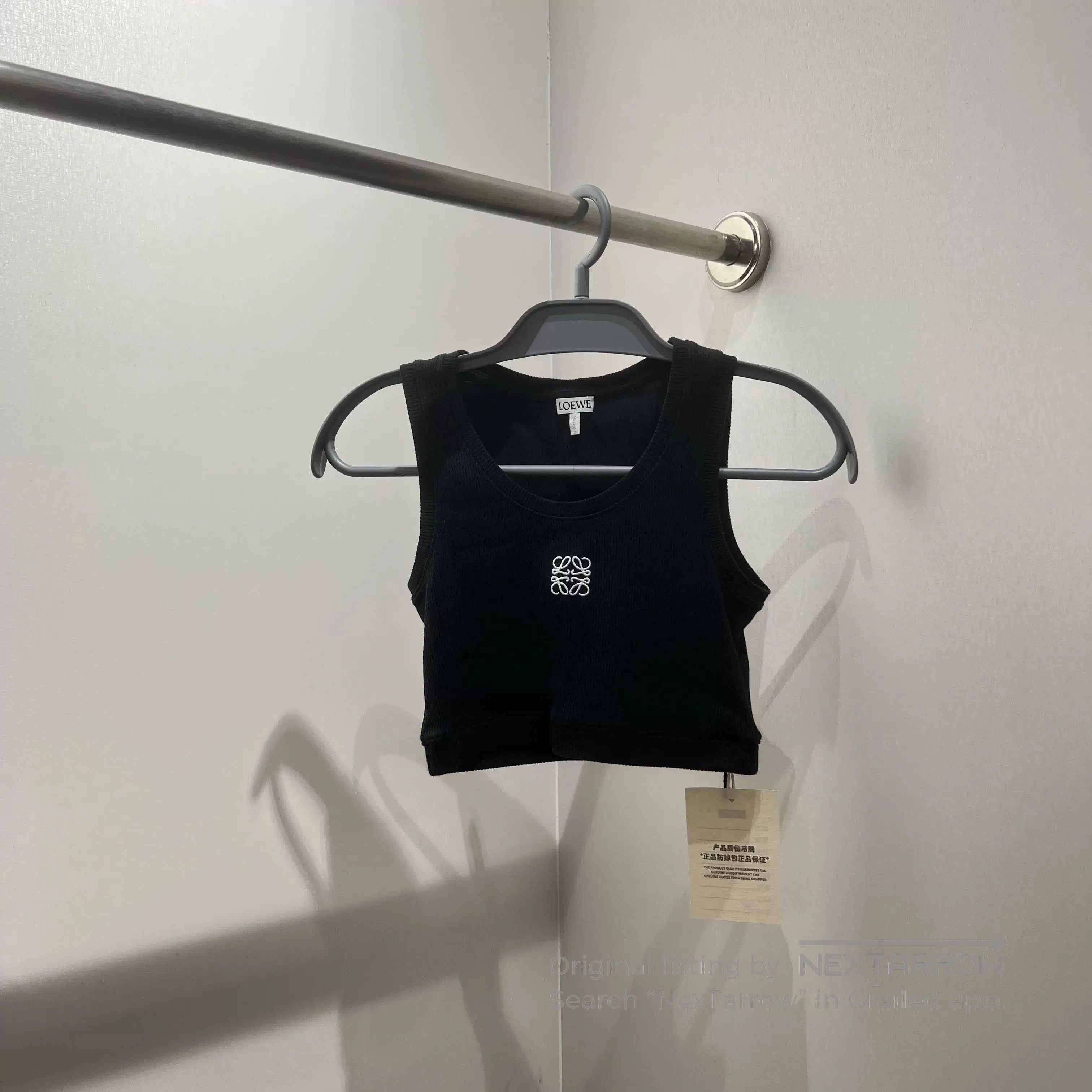 Loewe Loewe SS22 Embroidered Logo Tank Top. Size US XS / EU 42 / 0 - 1 Thumbnail