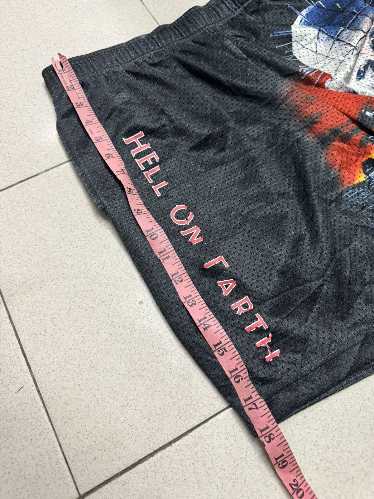 Supreme SUPREME X HELLRAISER PINHEAD MESH SHORTS Size US 34 / EU 50 - 5 Thumbnail